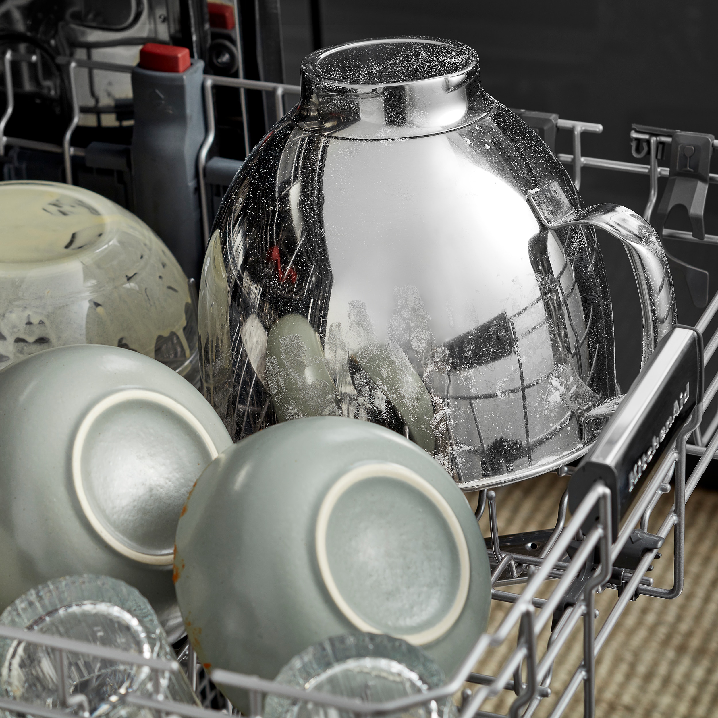 Tazón de acero inoxidable para batidora de pedestal KitchenAid KSM5SSBHM