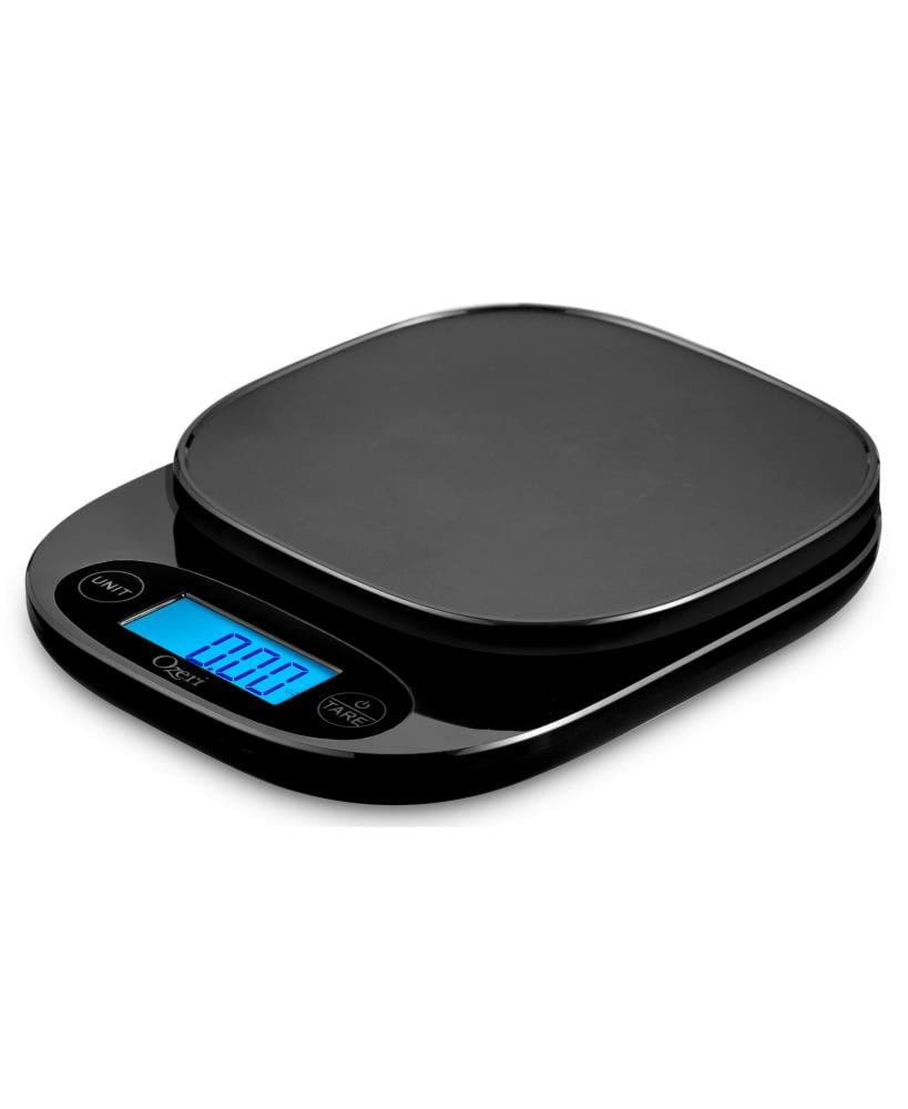 Báscula de Cocina Digital Operada con Pilas en Color Negro Ozeri ZK420-B