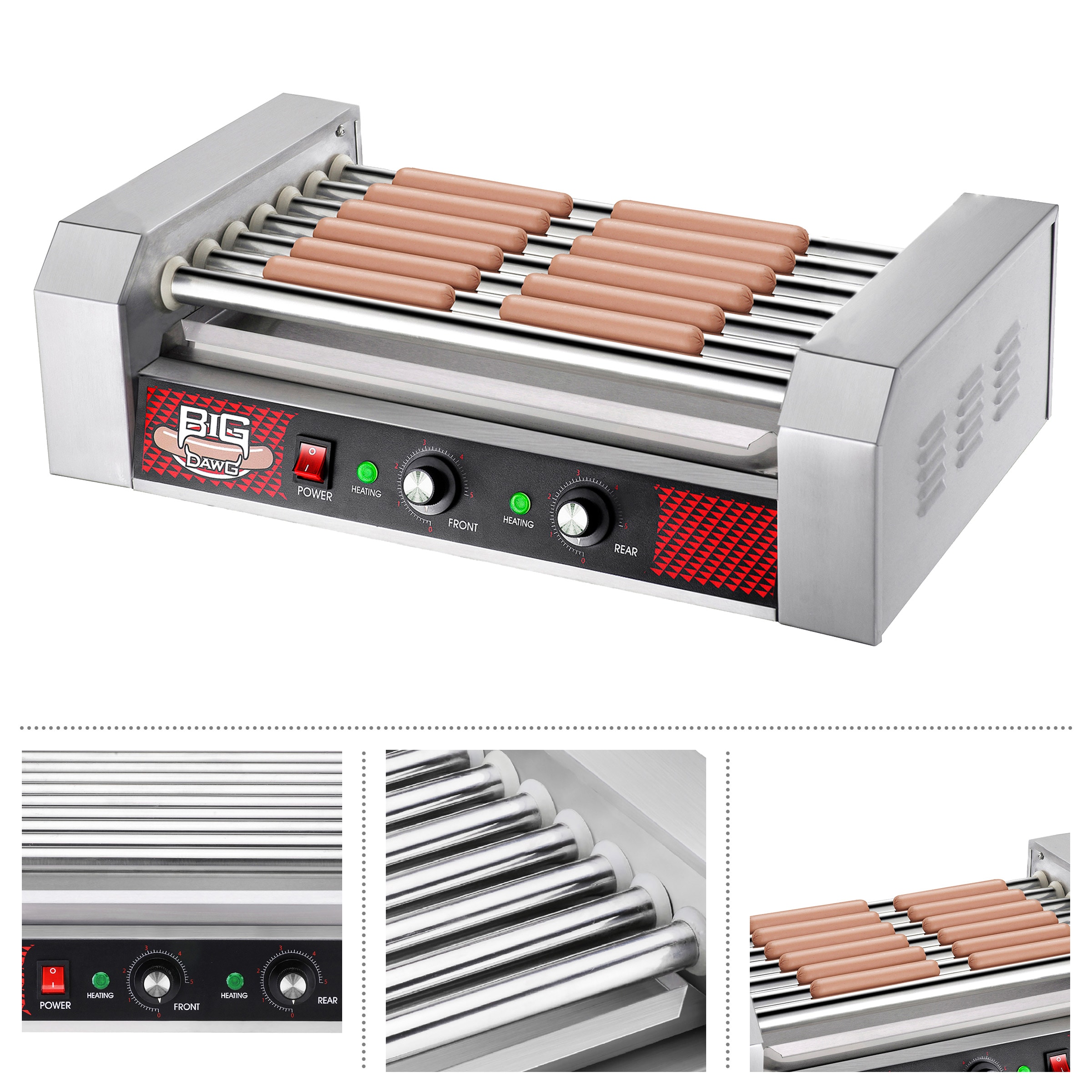 Rodillo para Hot Dogs Great Northern Popcorn 83-DT6131