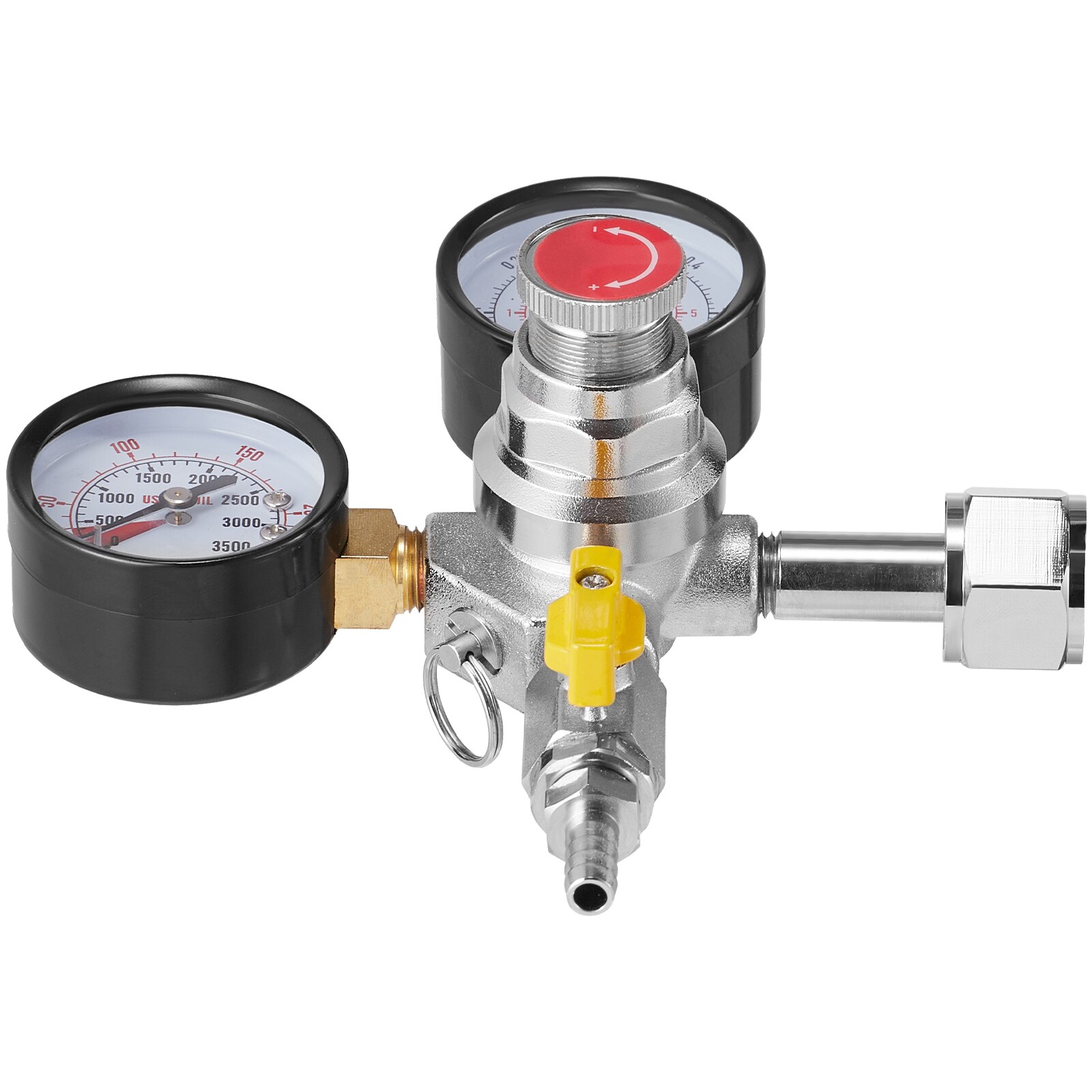 Válvula de control de doble medición de gases con regulador de dióxido de carbono SVOPESYJDJQ2101275V0