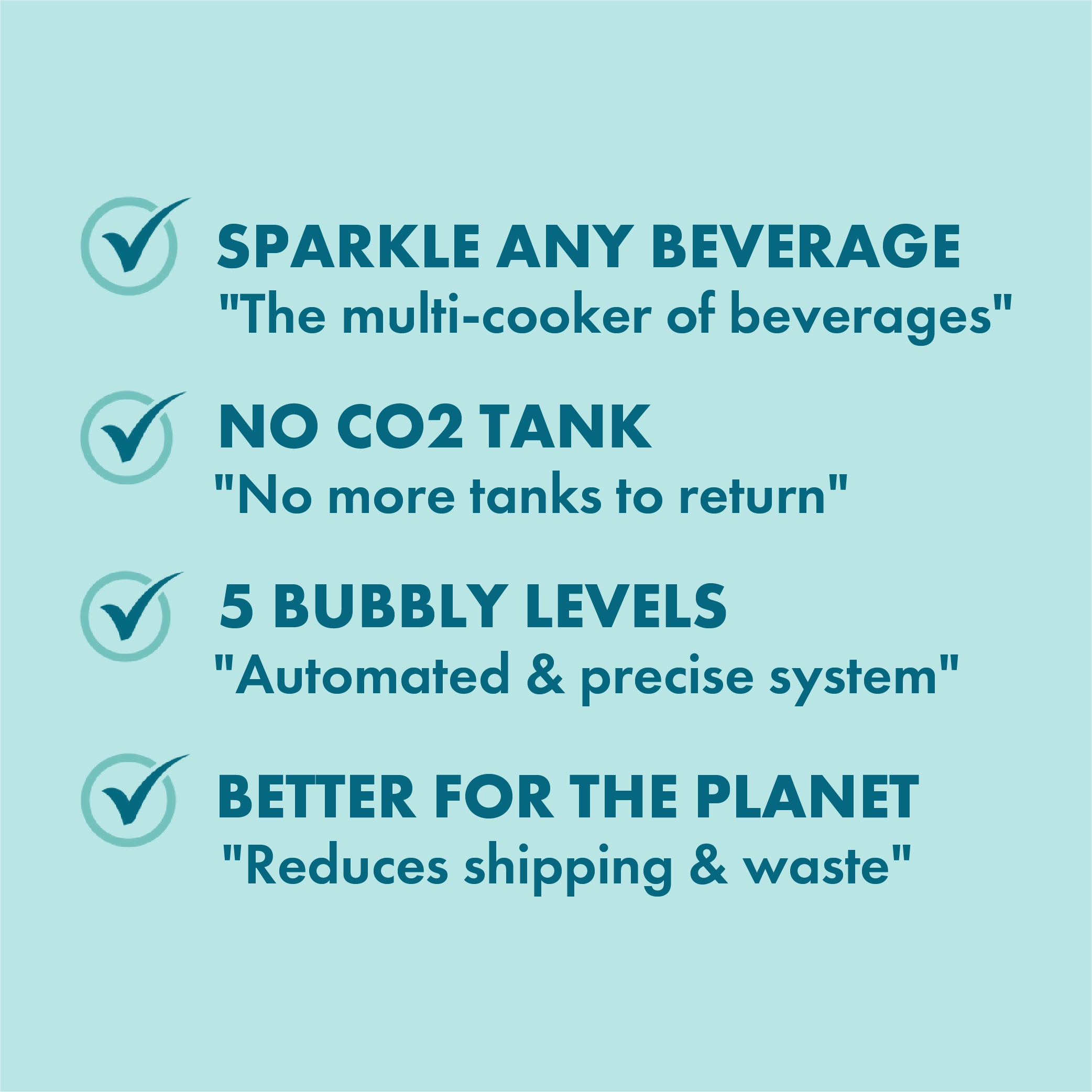 Fabricador de soda programable SPARKEL Blanco (Hace agua con gas y soda) BOI-003-002-W