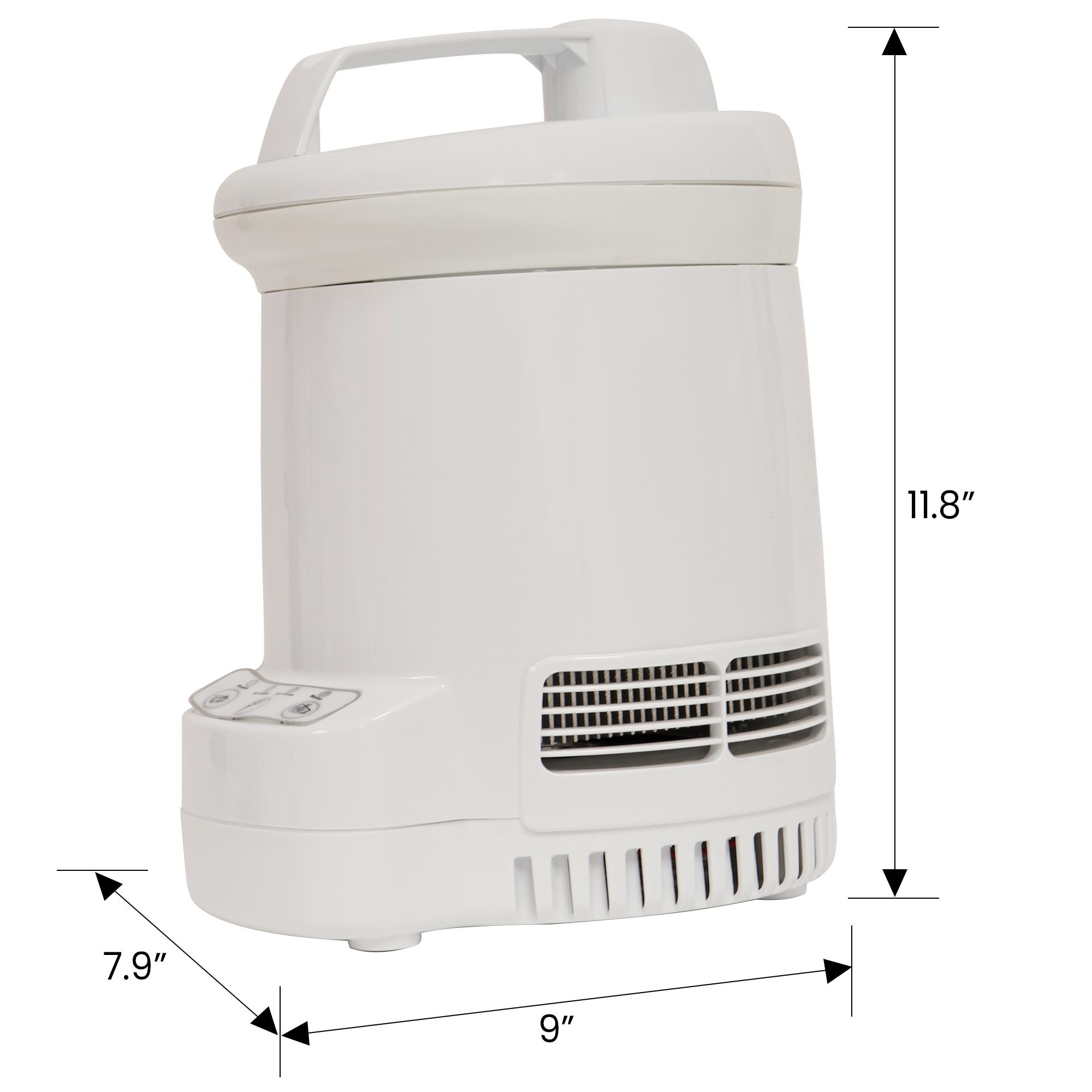 Máquina para hacer helados eléctrica Koolatron de 1.25 cuartos (Prepara: Gelato, Sorbete, Helado de Yogur Congelado, Helado de Servir Suave) TCIF06G