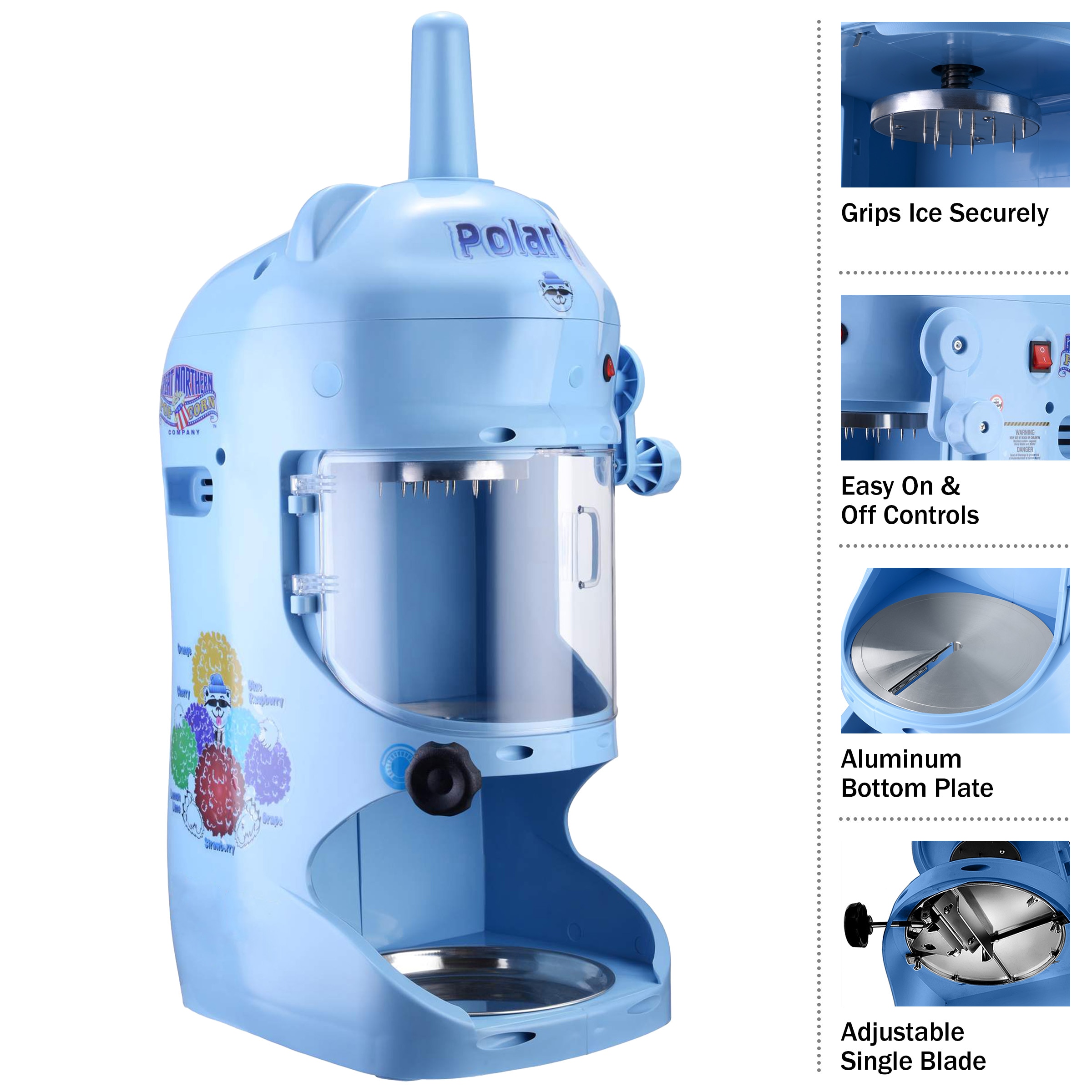 Máquina para hacer raspados de Gran Norte (Azul) 83-DT6163