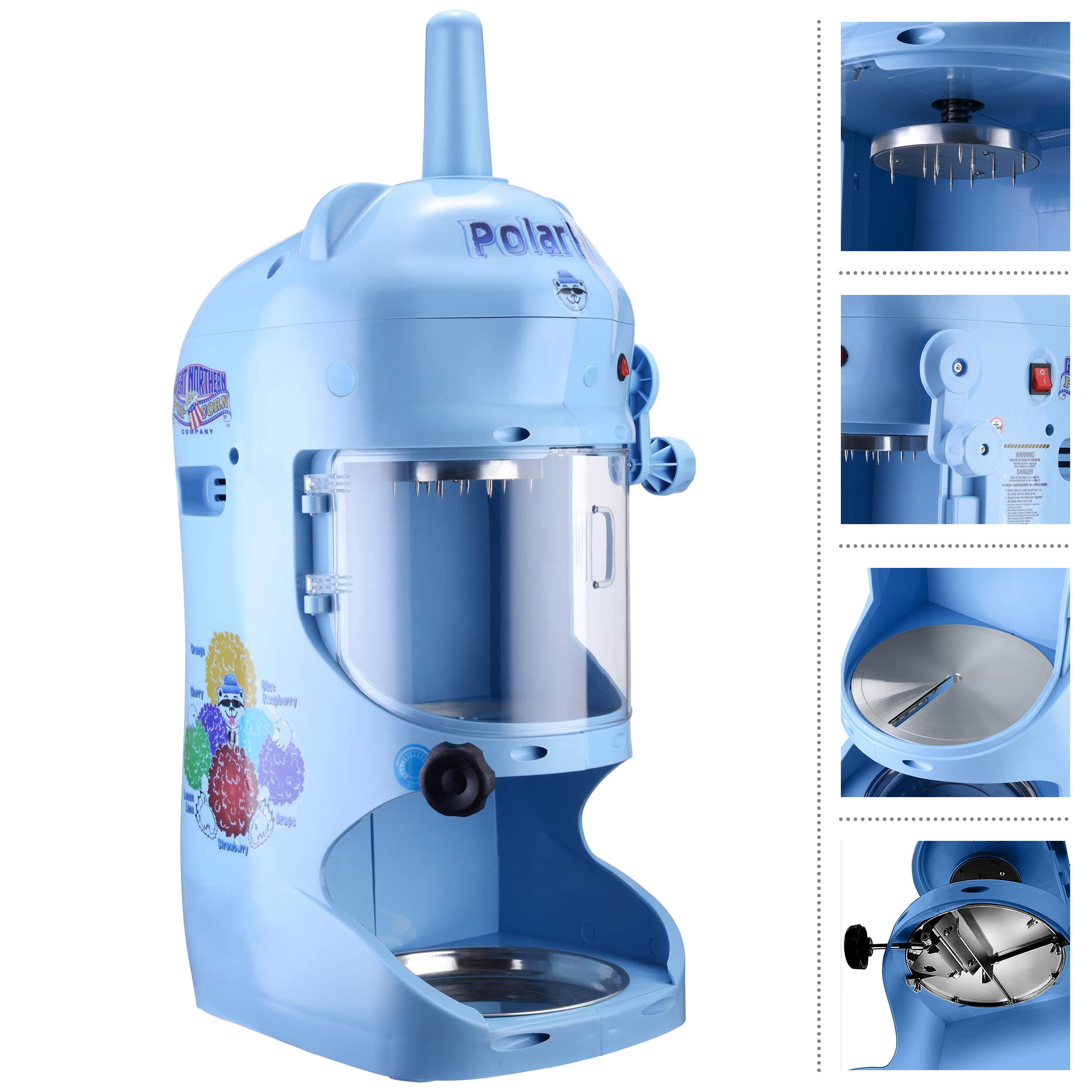 Máquina para hacer raspados de Gran Norte (Azul) 83-DT6163