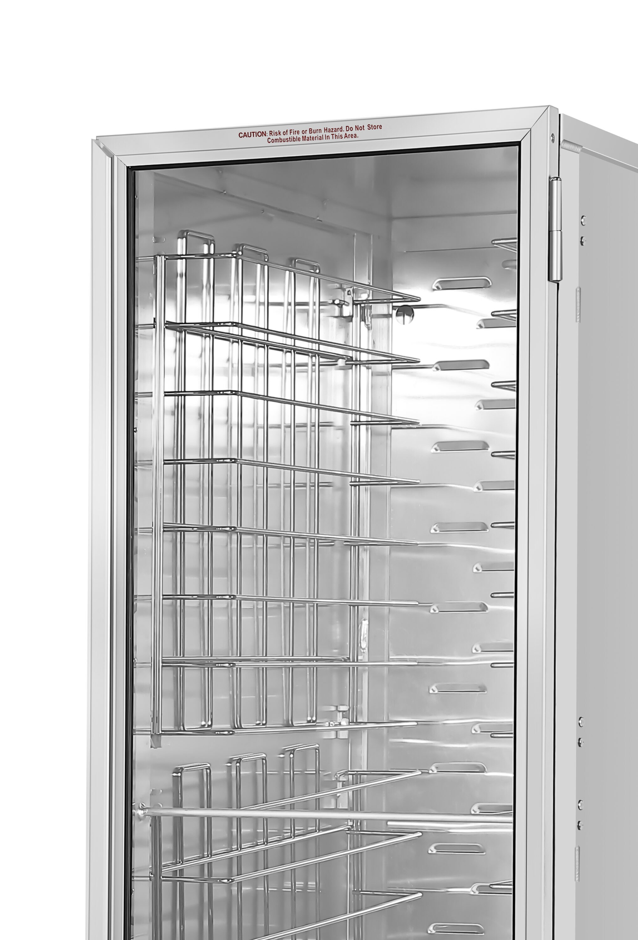 Charola eléctrica de calentamiento comercial de 940 cuartos LOW-KM-CH36-WNGL de KoolMore - Estación 1