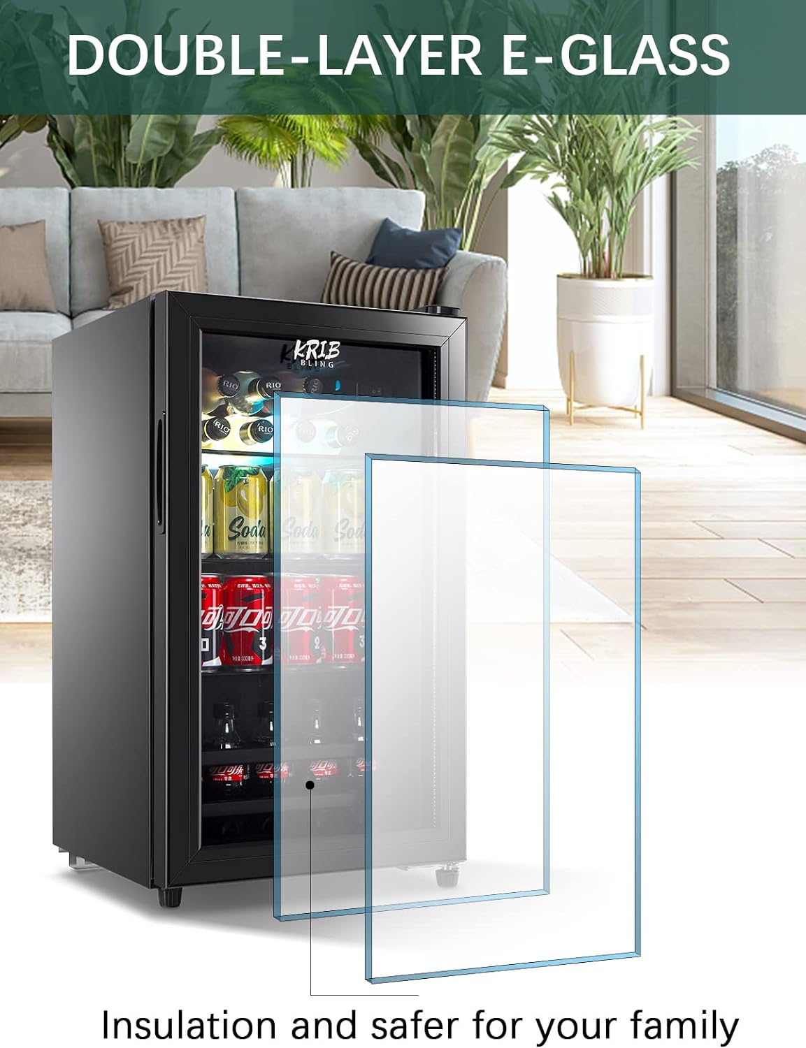 Máquina para preparar bebidas tipo frappé Runesay (Negro) HBCOLR-10