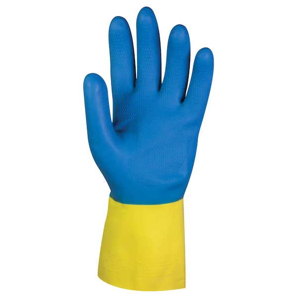 Guantes de Seguridad Resistentes a Químicos Kleenguard de 12", Neopreno/Látex, Talla L, Paquete de 60 unidades - 38743