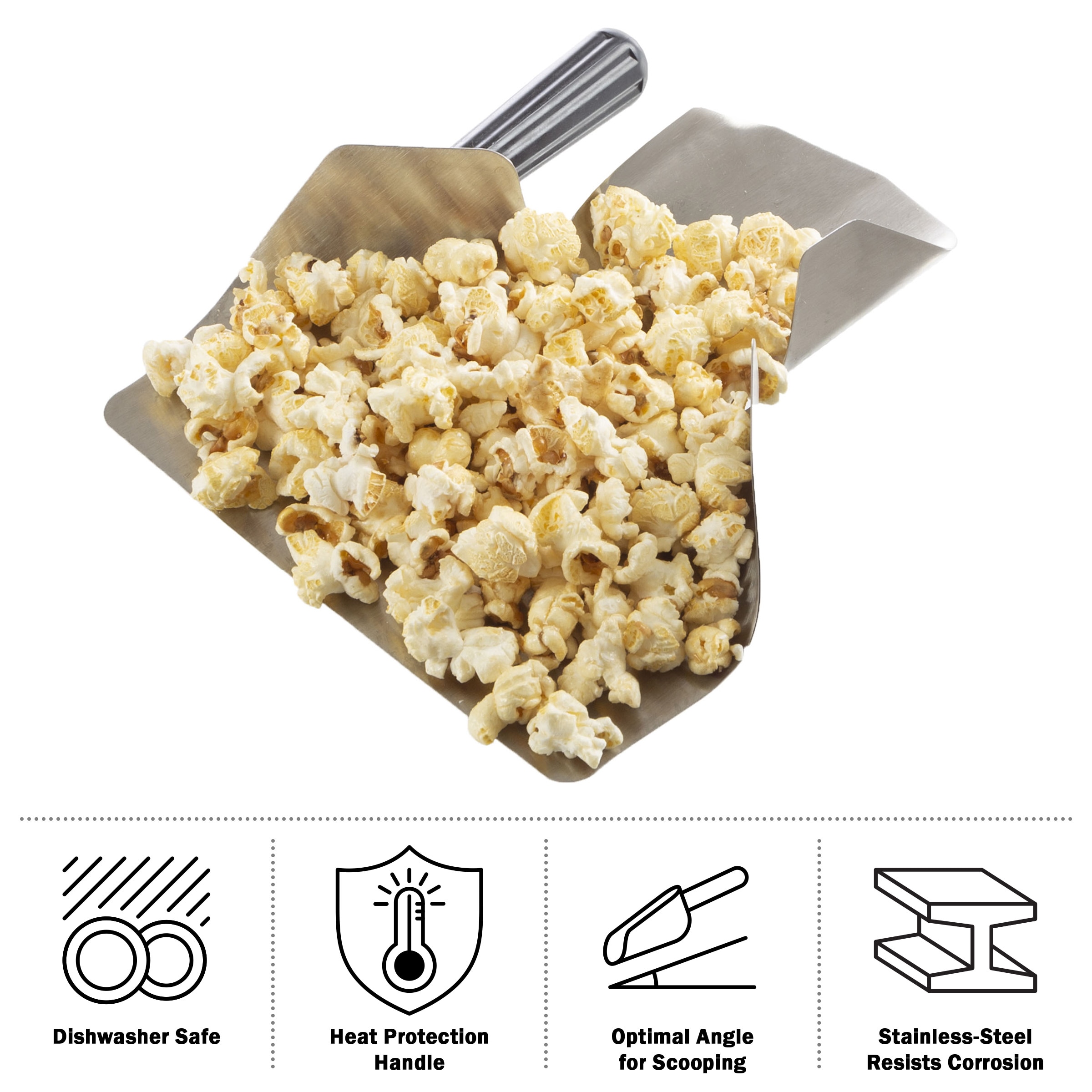 Máquina para hacer palomitas de maíz en mostrador 0.625 tazas Gris Great Northern Popcorn 83-DT6080