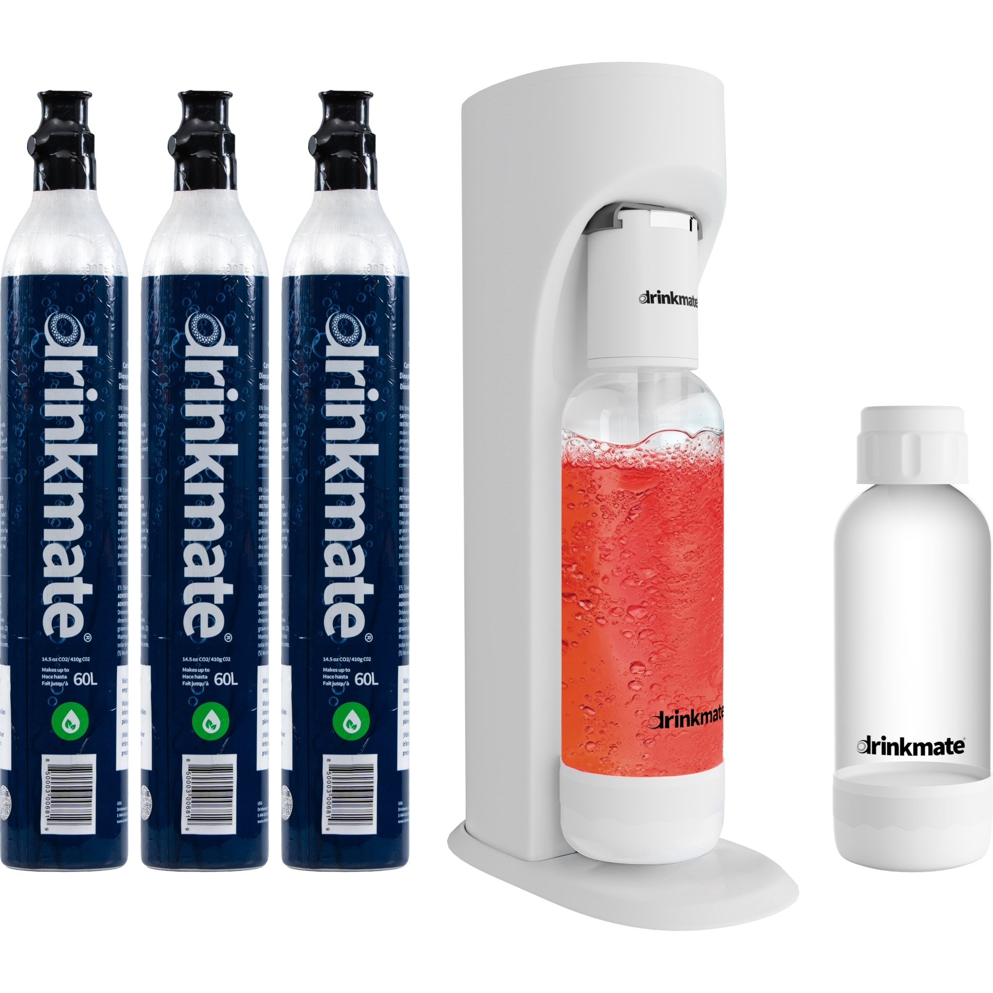 Carbonatador de soda Drinkmate Classic Blanco 410-01-14ZX3-SP