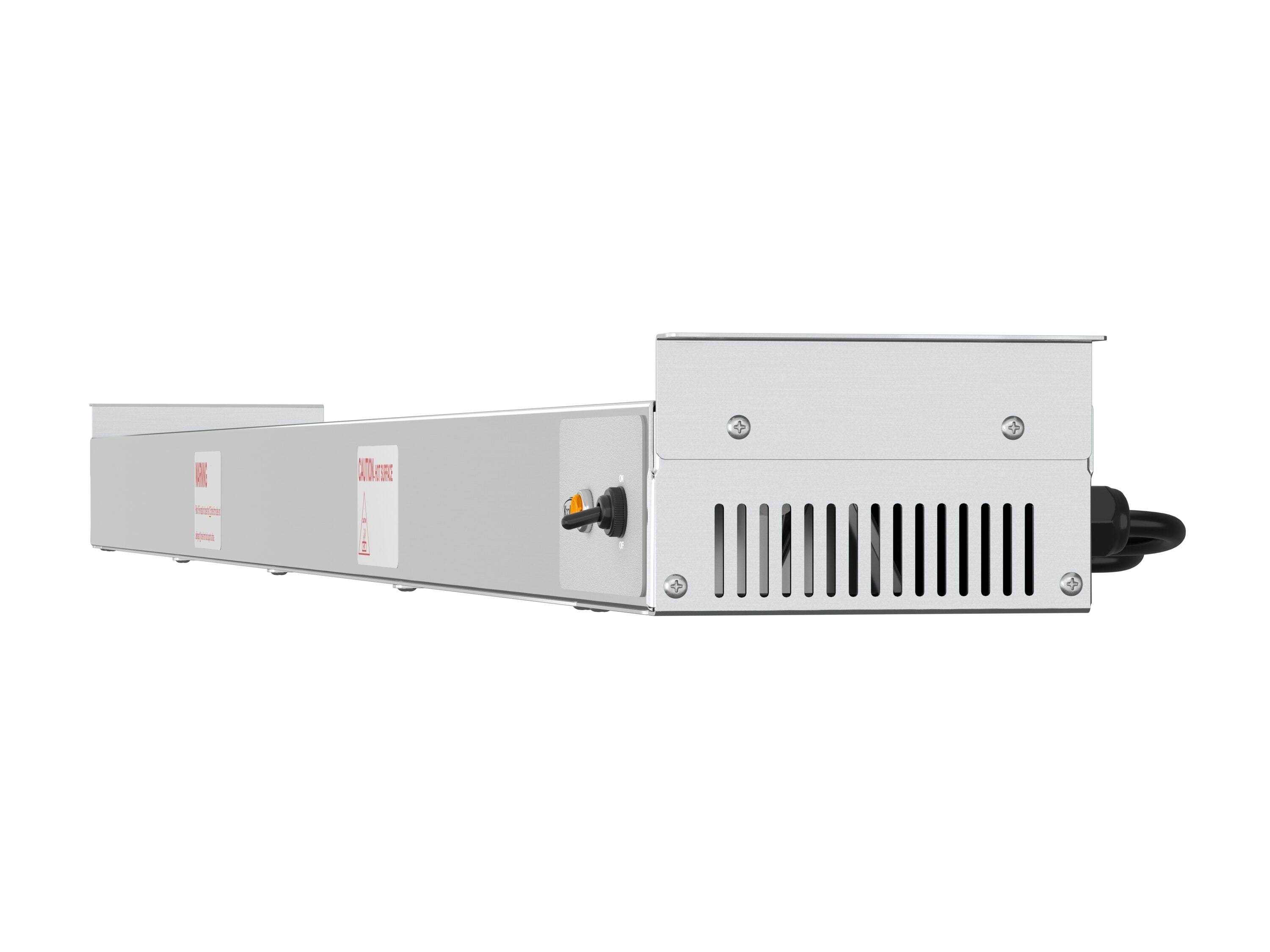 Calentador de comida eléctrico comercial de 1 estación KoolMore LOW-KM-WSTRIP-60