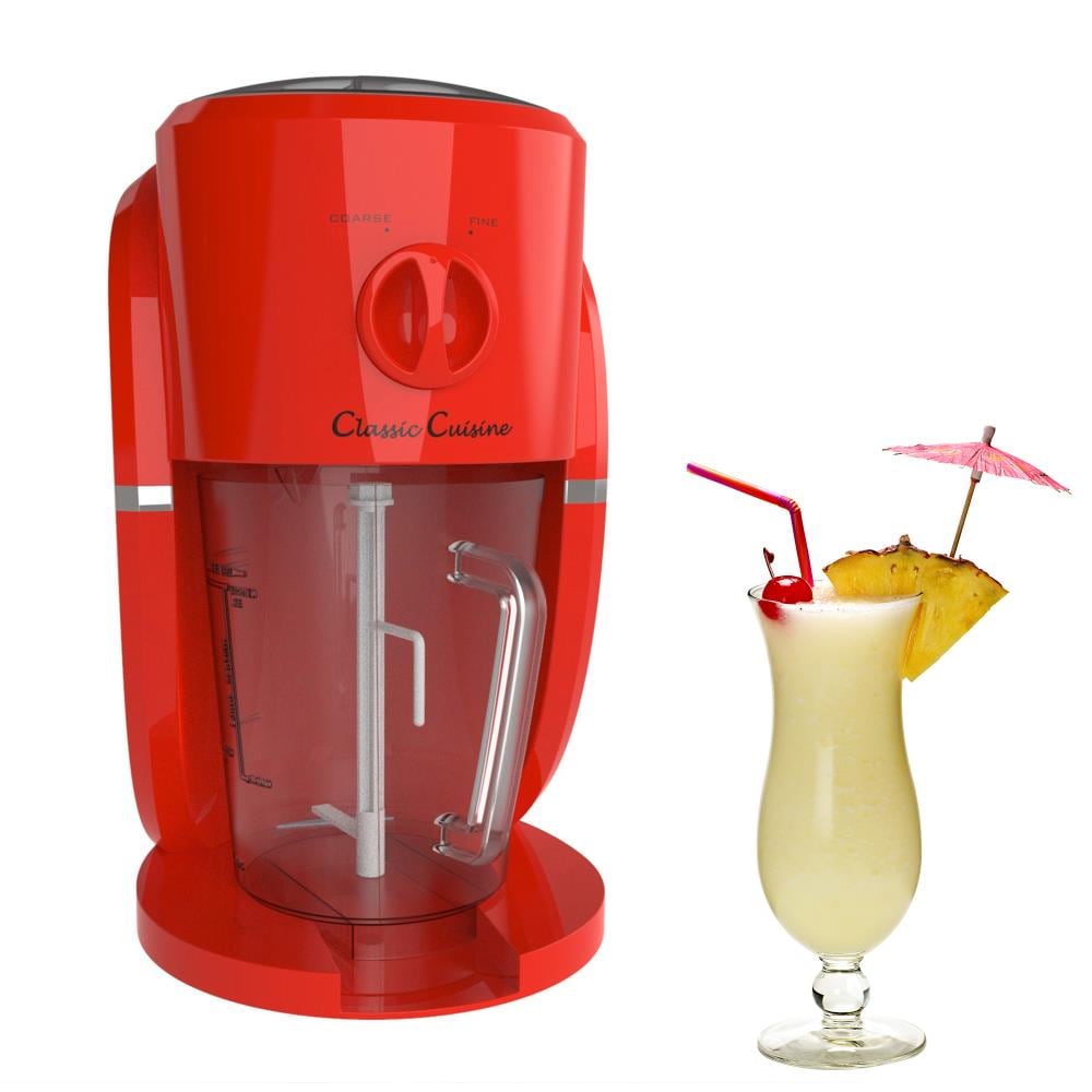 Máquina para bebidas congeladas Hastings Home de 36 oz (roja)