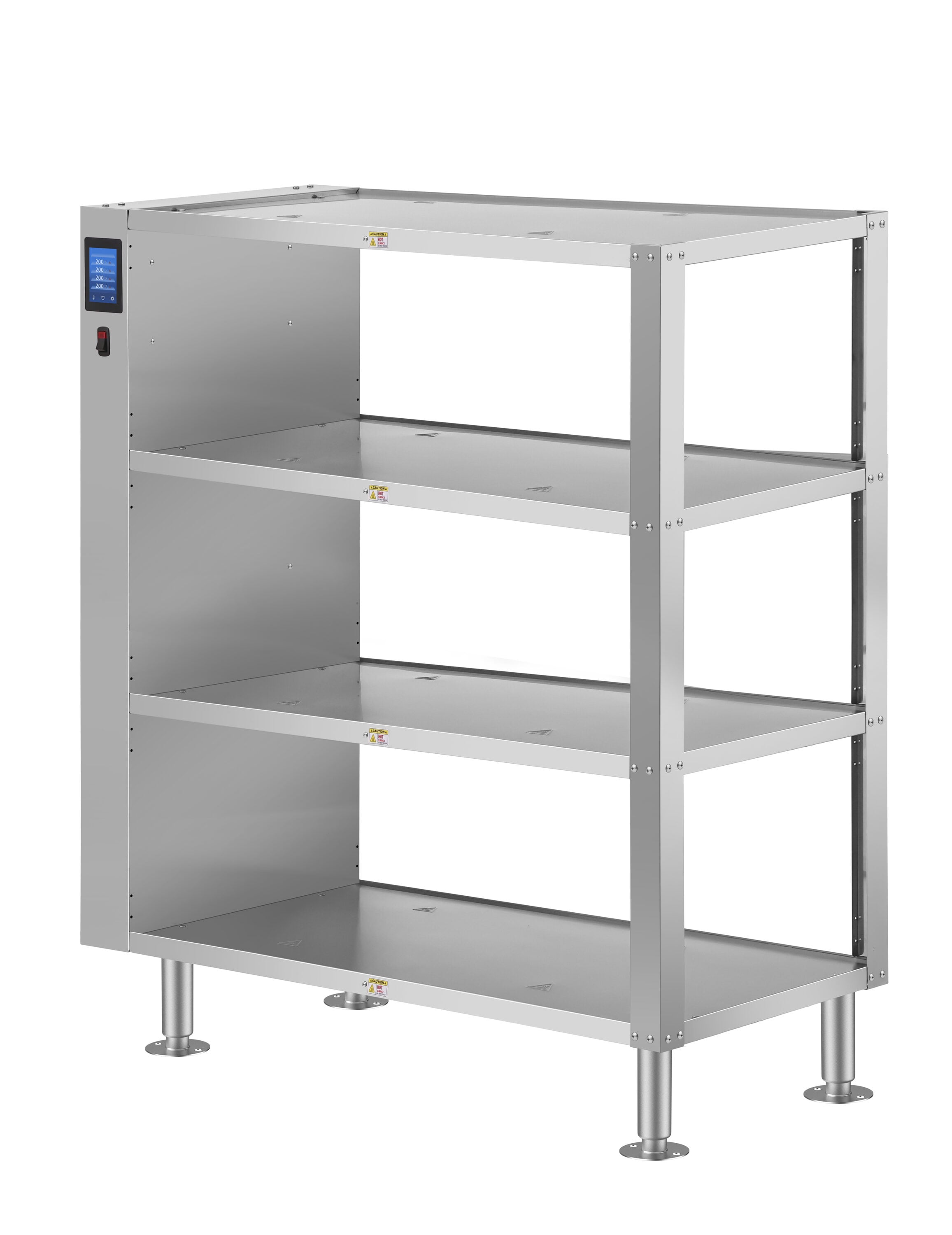 Calentador eléctrico de alimentos comercial/residencial de 26 cuartos de galón de 4 estaciones KoolMore LOW-KM-WSC-T4.
