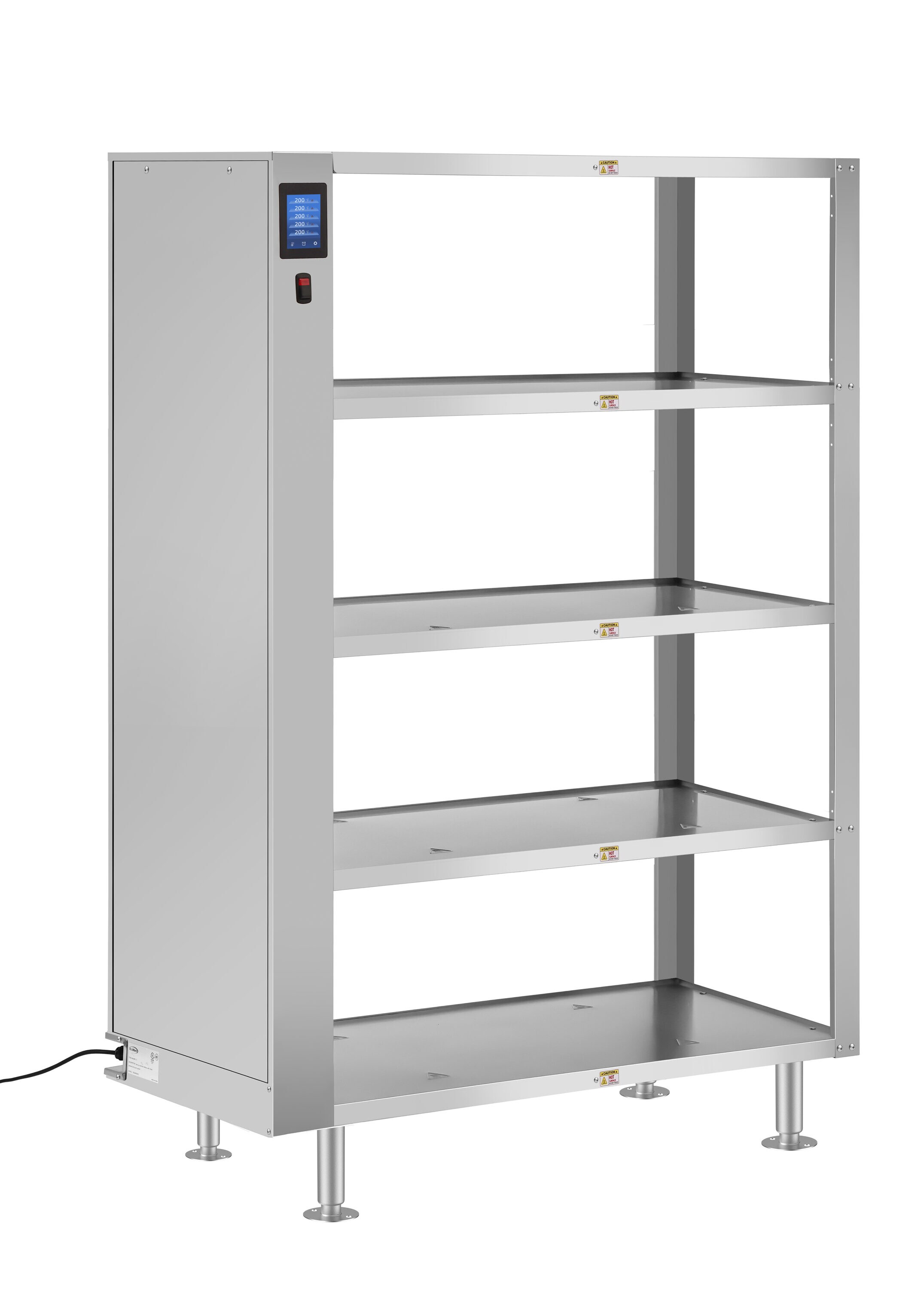Calentador de alimentos eléctrico comercial/residencial de 26 cuartos con 5 estaciones de KoolMore LOW-KM-WSC-T5