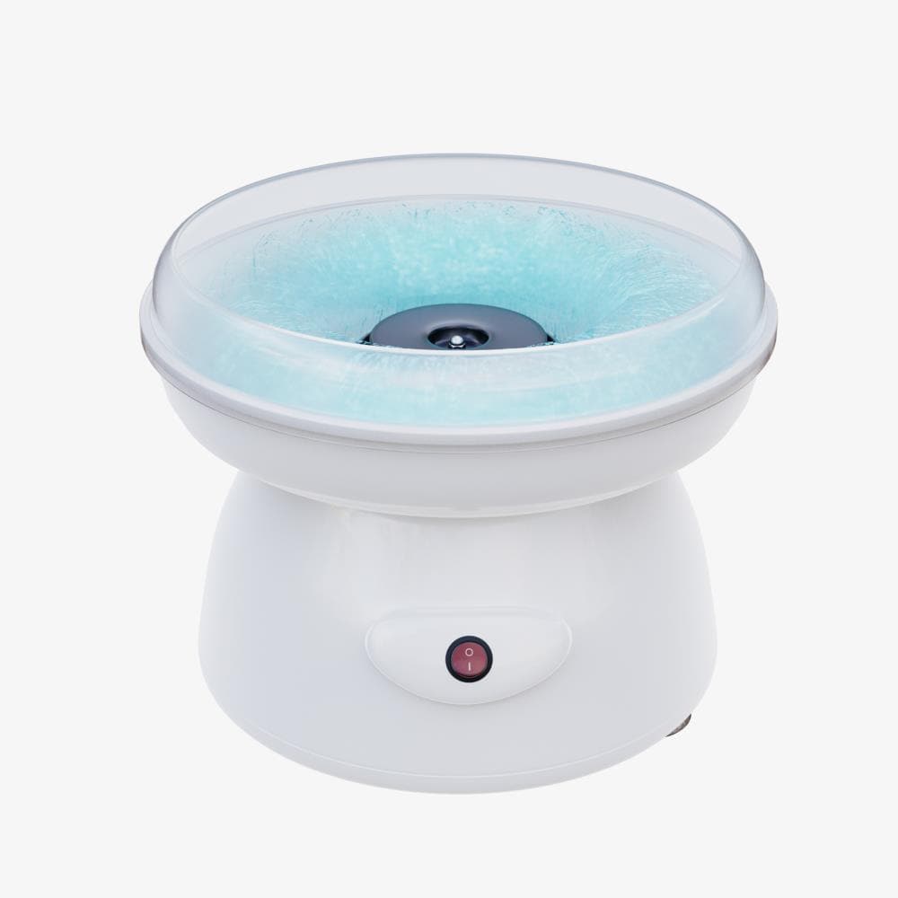 Máquina de algodón de azúcar para encimera, color blanco (450 watts) 220649MWP