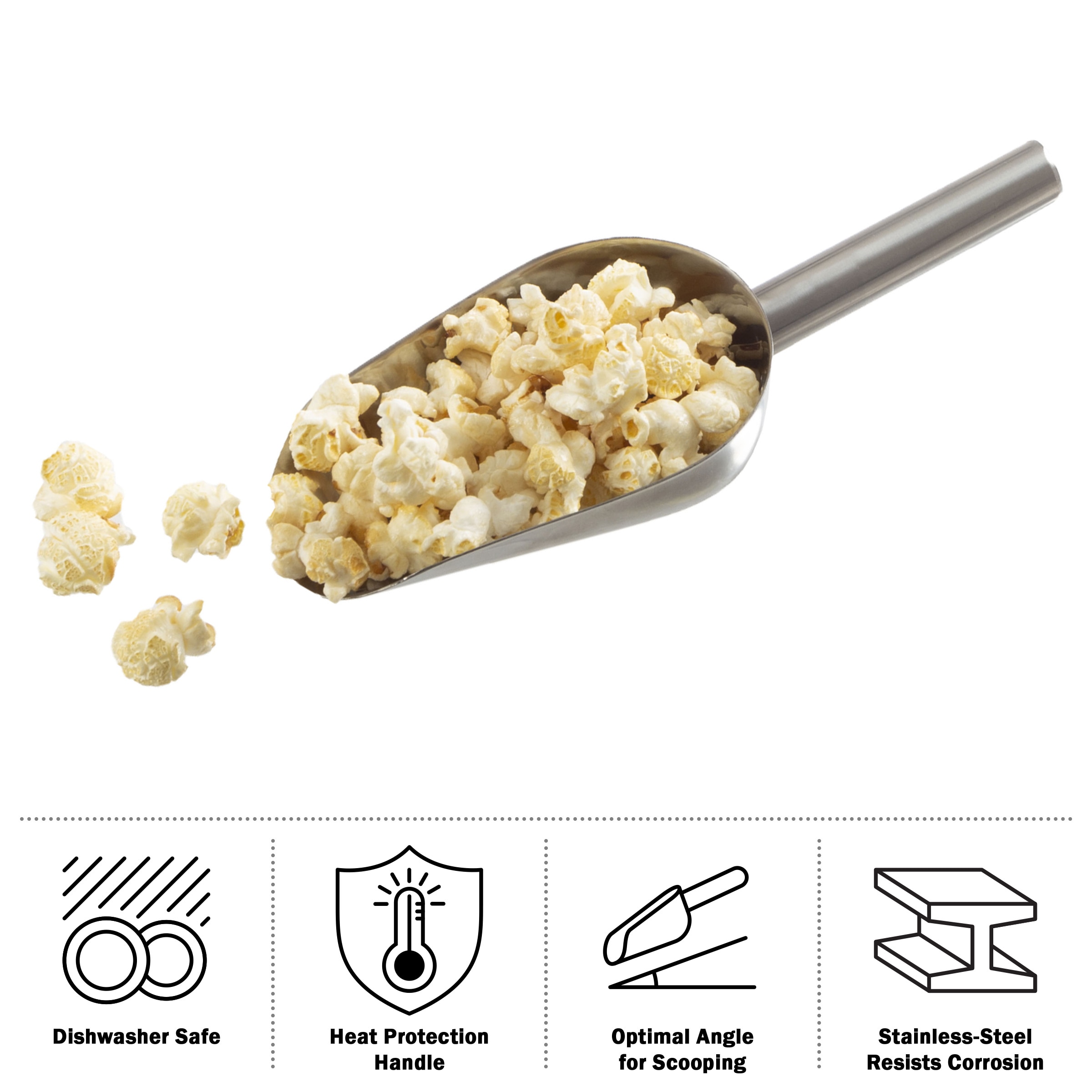 Máquina para hacer palomitas de maíz en la encimera con aceite gris de 0.625 tazas de Great Northern Popcorn