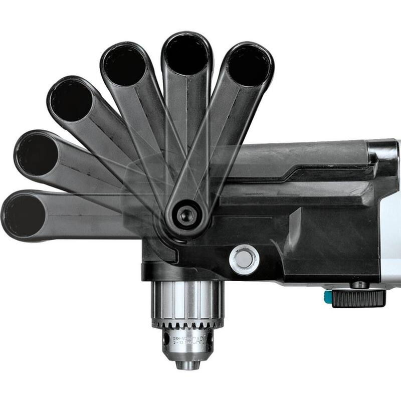 Kit de Taladro Angular Derecho Inalámbrico sin Escobillas de Litio-Ion LXT de 18V X2 (36V) 5.0 Ah de Makita - XAD03PT