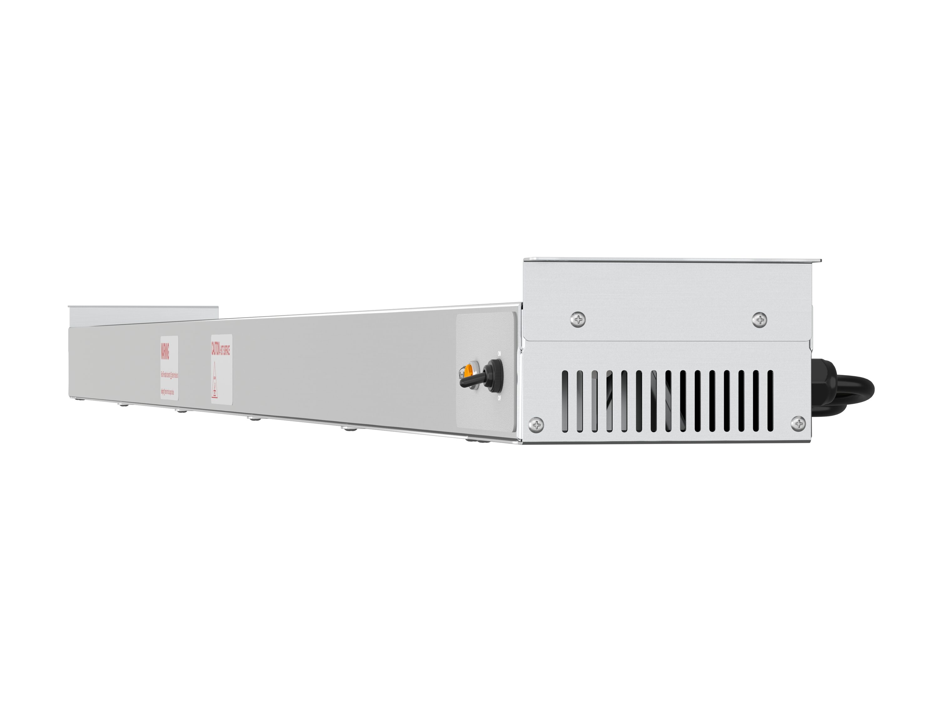 Calentador de Alimentos Eléctrico Comercial de 1 Estación KoolMore LOW-KM-WSTRIP-72