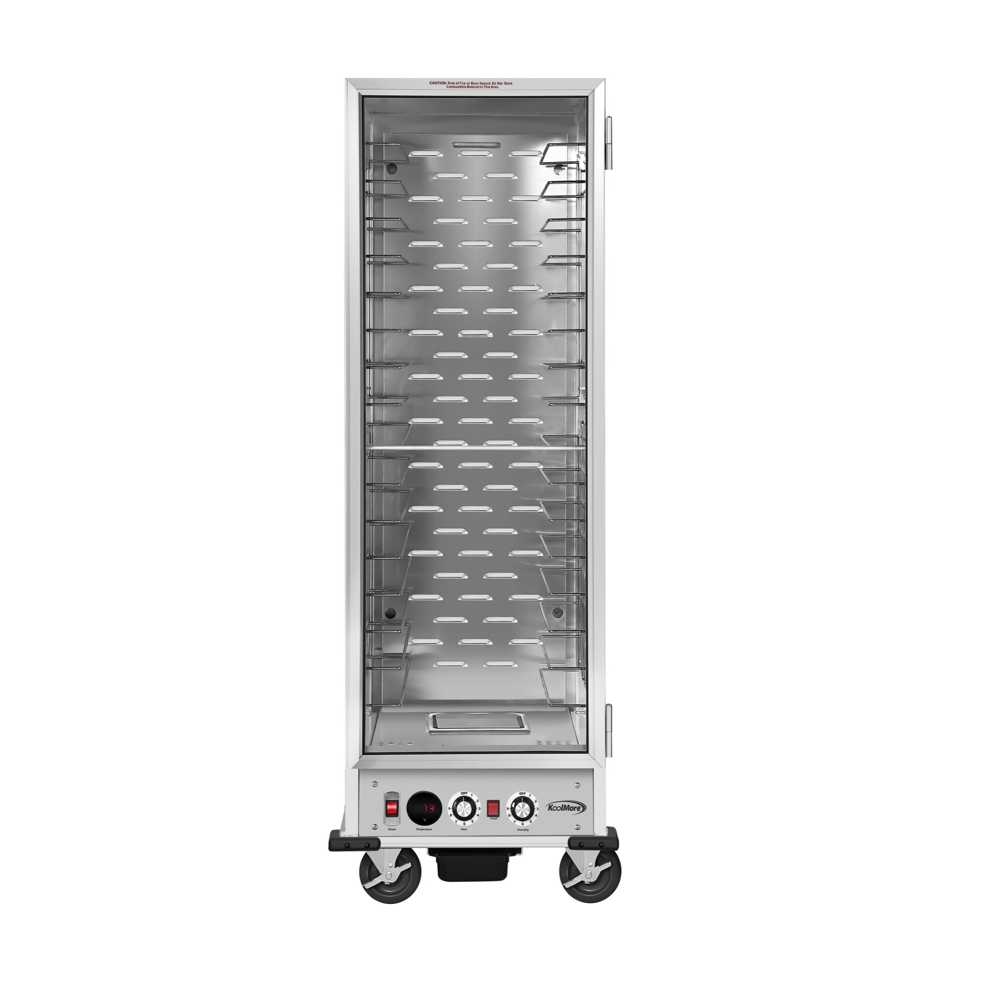 Charola eléctrica comercial de calentamiento 943 cuartos LOW-KM-CHP36-WNGL de KoolMore