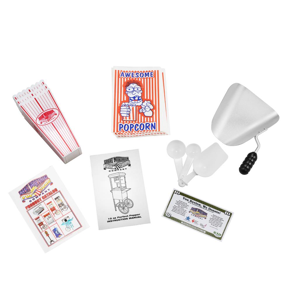 Máquina de palomitas de maíz de acero inoxidable para mostrador Great Northern Popcorn 673503HFT con aceite
