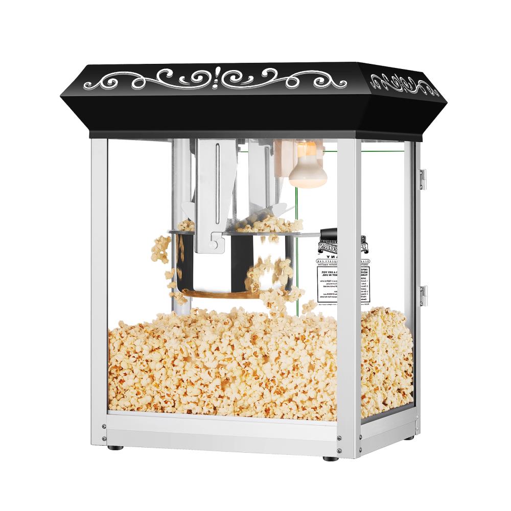 Máquina de palomitas de maíz de acero inoxidable para mostrador Great Northern Popcorn 673503HFT con aceite