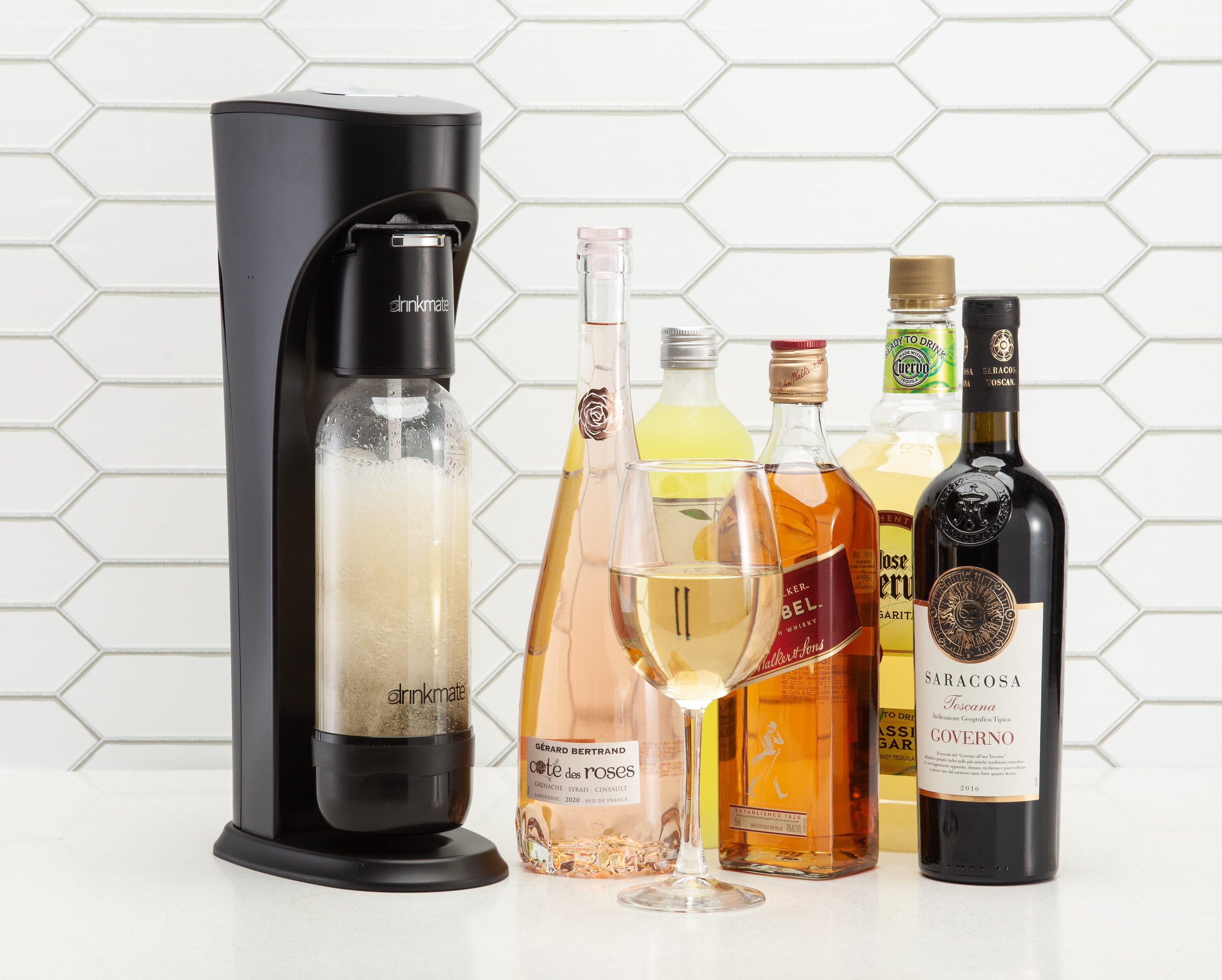 Fabricante de Soda Drinkmate Negro Mate Carbonatador