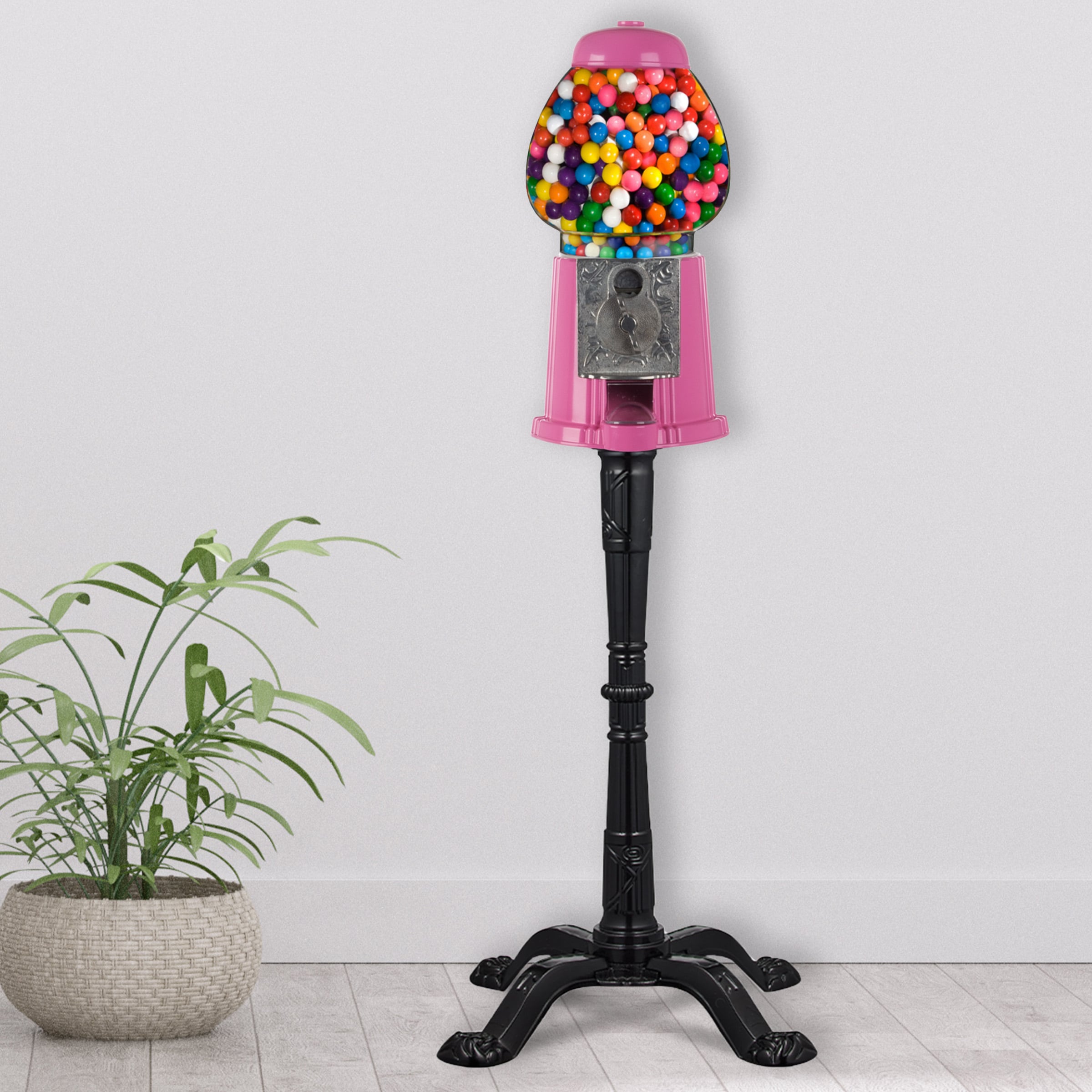 Máquina de chicles rosada Great Northern Popcorn 83-DT5683-P