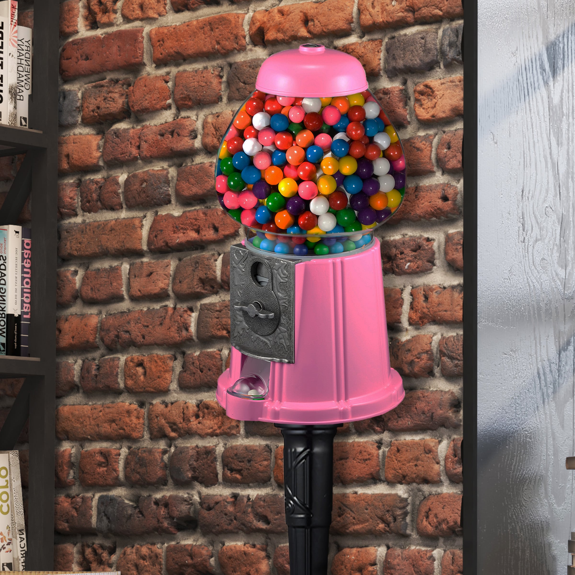 Máquina de chicles rosada Great Northern Popcorn 83-DT5683-P