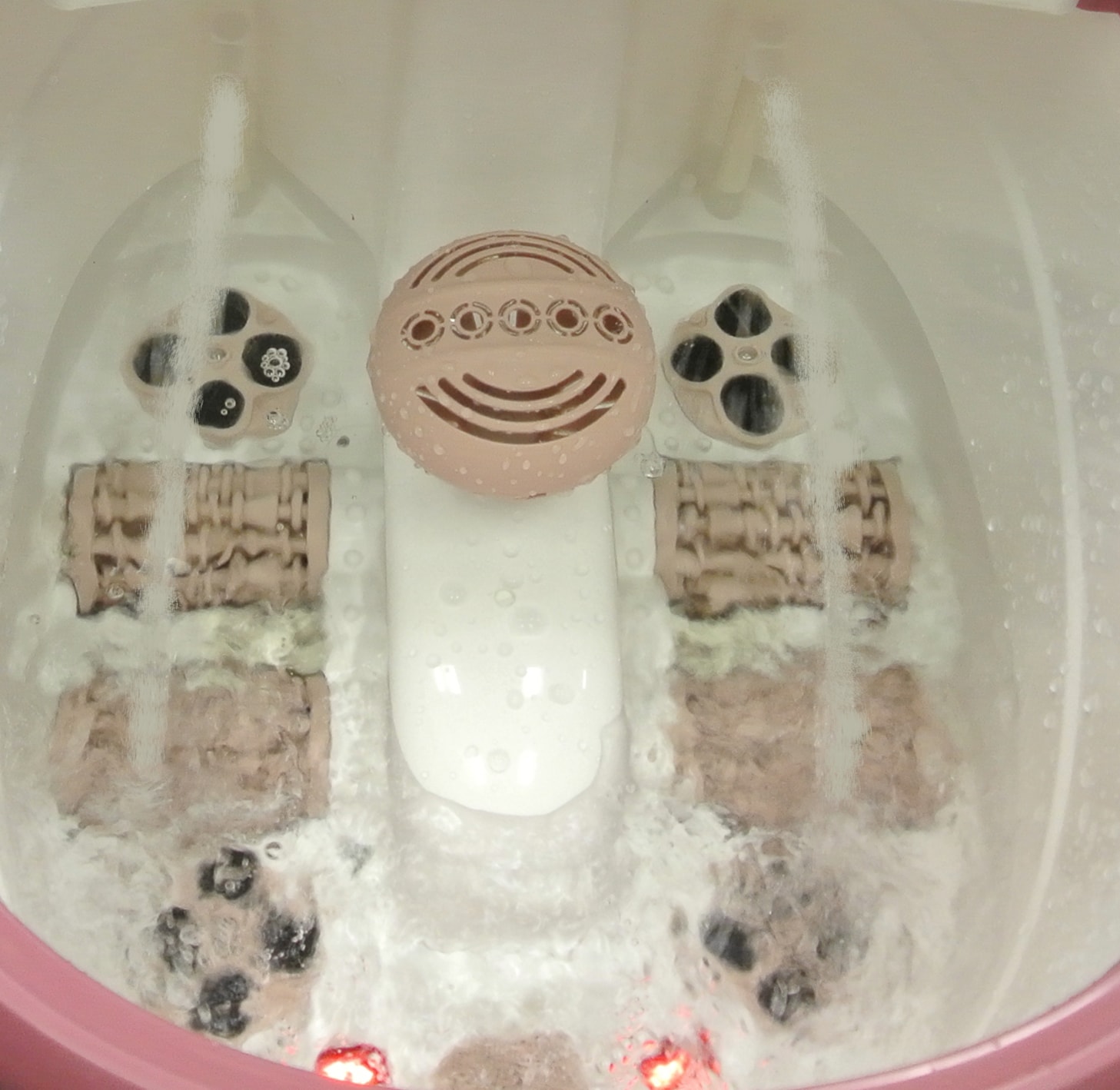 Masajeador de pies y piernas de hidromasaje Deluxe Carepeutic 3 velocidades baño de pies KH307P