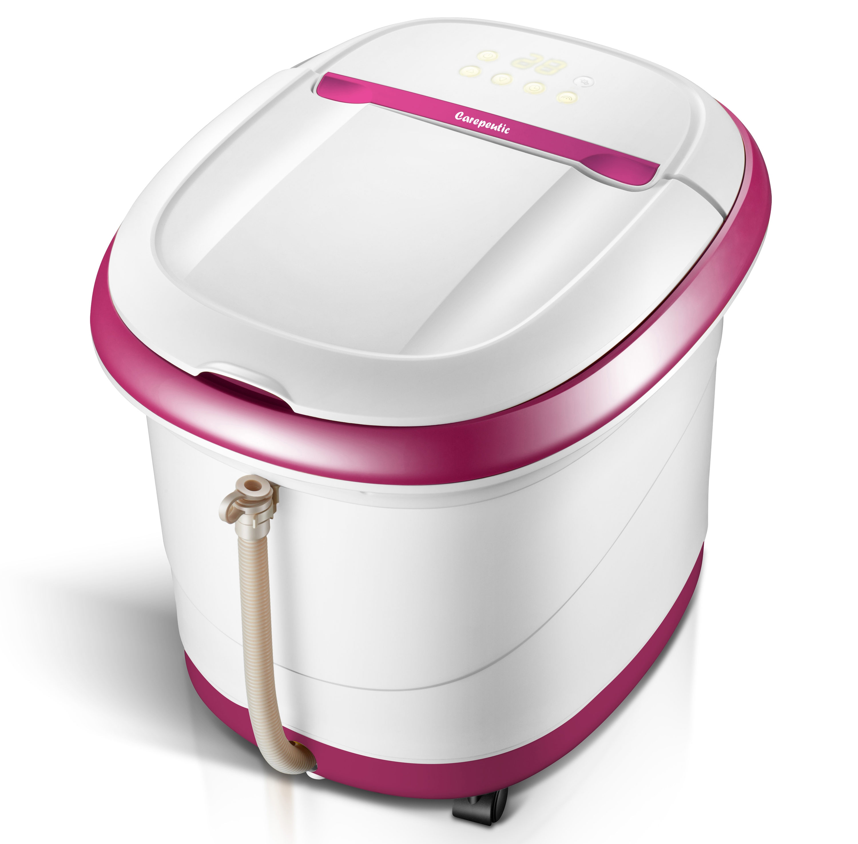 Masajeador de pies y piernas de hidromasaje Deluxe Carepeutic 3 velocidades baño de pies KH307P