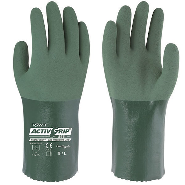 Cordova TOWA, ActivGrip, Guantes de Nitrilo, M, 12 piezas - AG566M