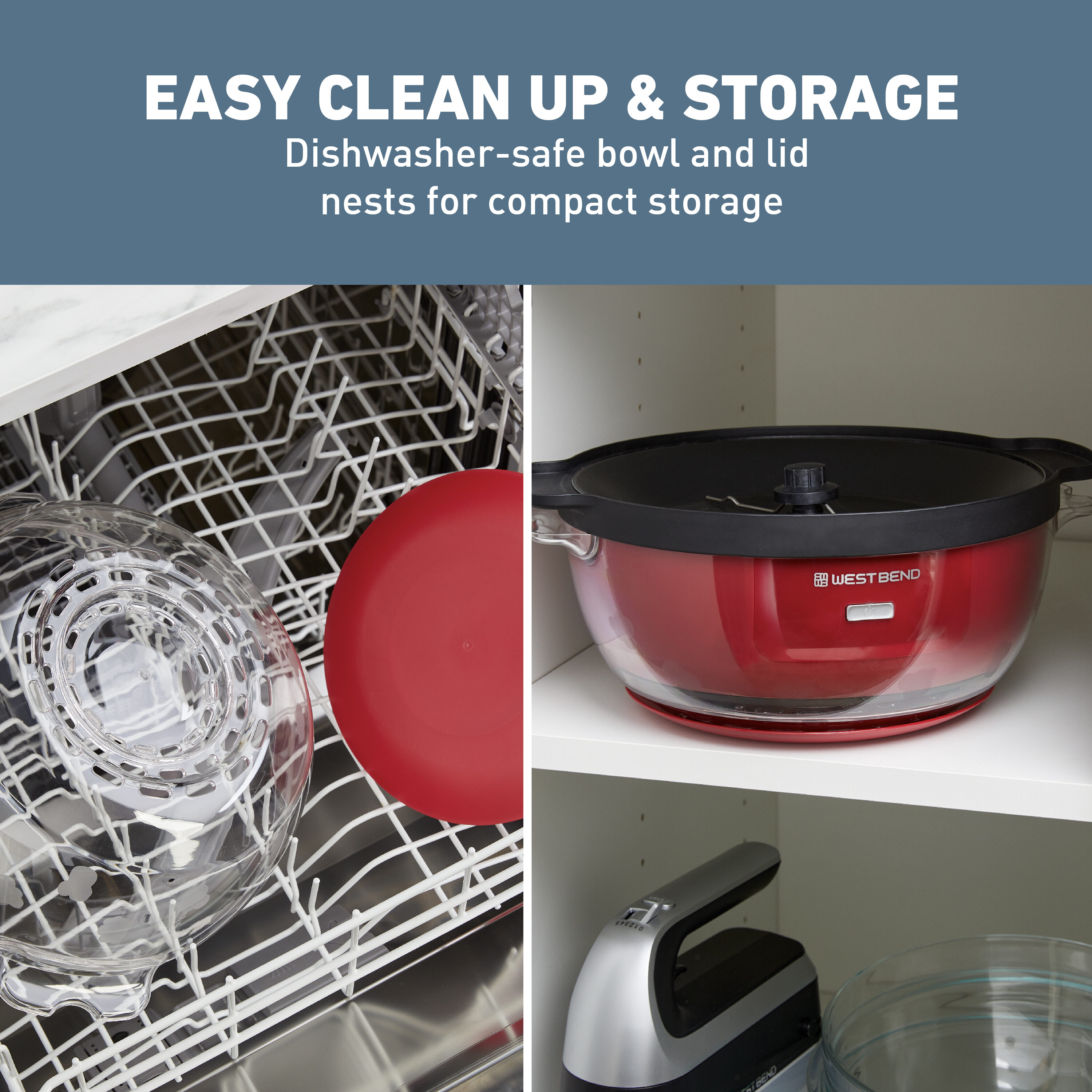 Máquina de palomitas de maíz de sobremesa roja con capacidad de 0.75 tazas West Bend PCWBSCRD13