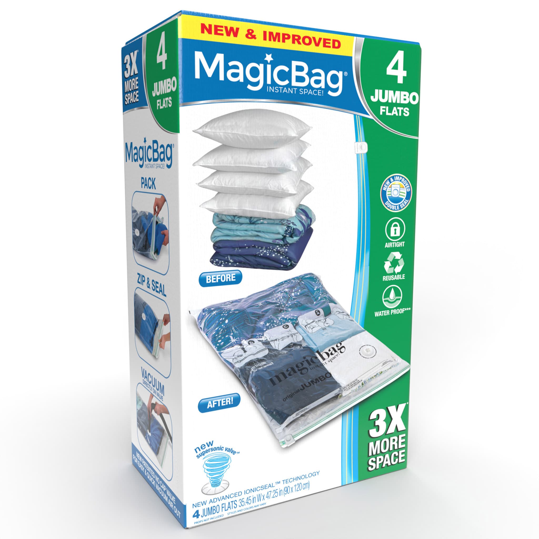 Bolsas selladoras al vacío Smart Design Paquete de 4