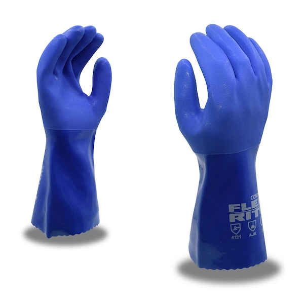 Soportado por Cordova, Guantes de PVC FLEX-RITE, XL, Paquete de 12 - 5320XL