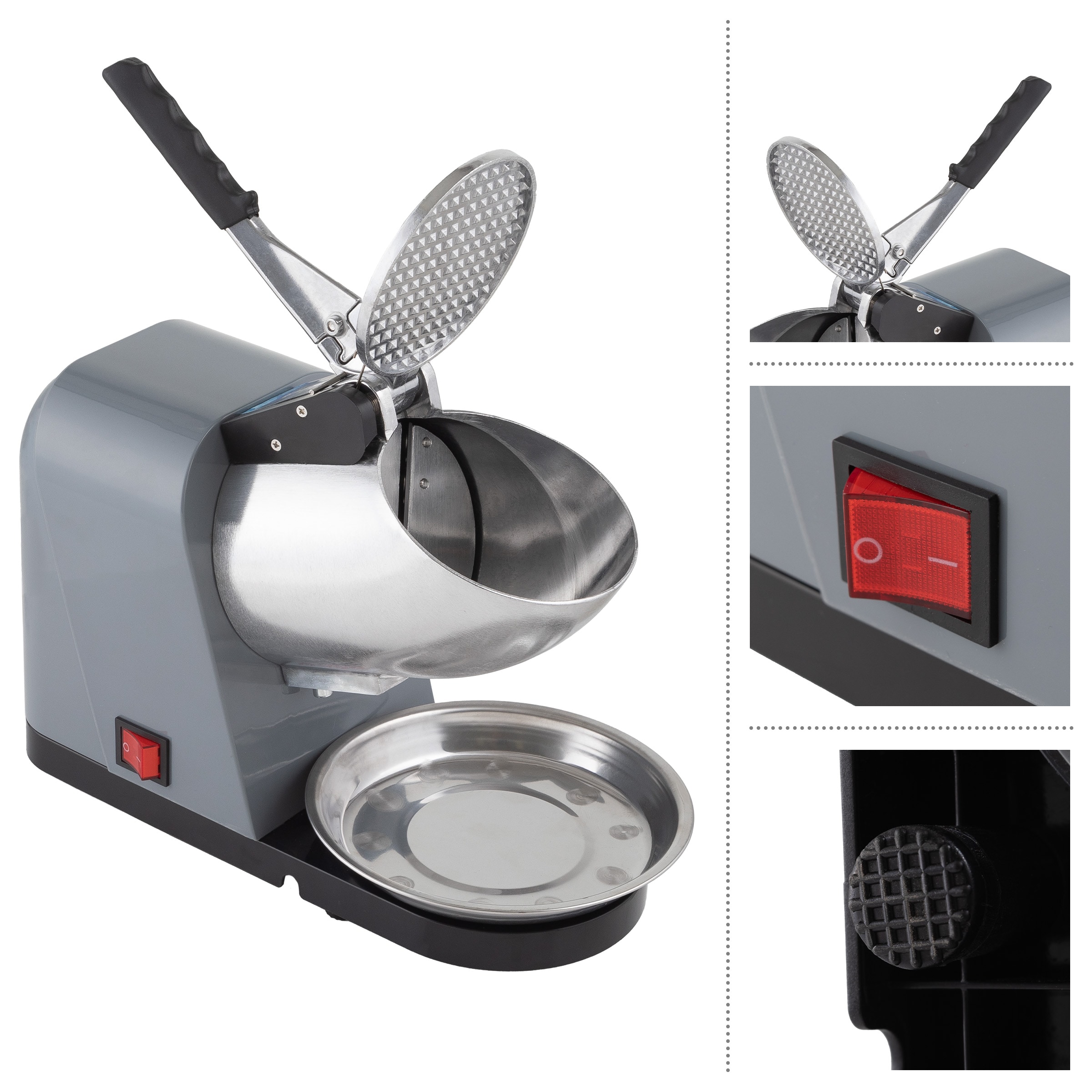 Fabricador de raspados Great Northern Popcorn (Gris) 83-DT6160