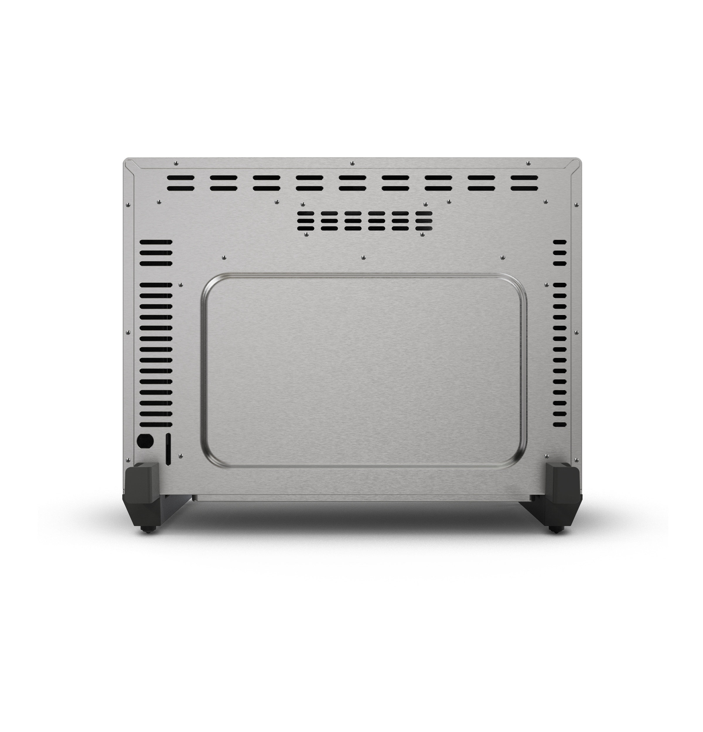 Horno tostador de convección de acero inoxidable con freidora de aire de 6 rebanadas y apagado automático