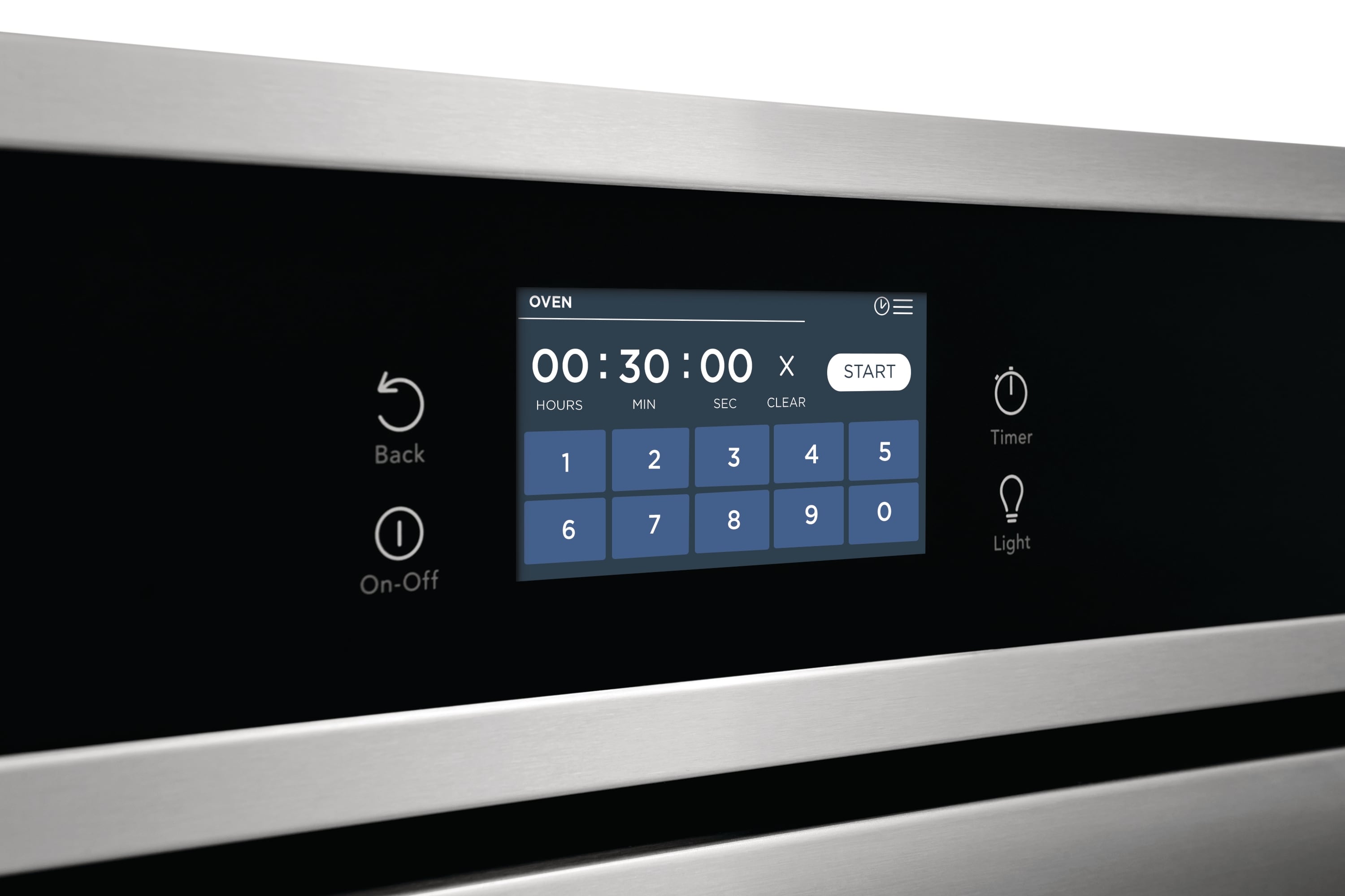 Horno eléctrico de pared Frigidaire de 30 pulgadas con ventilador único y autolimpieza (Acero inoxidable resistente a las huellas dactilares) FCWS302LAF