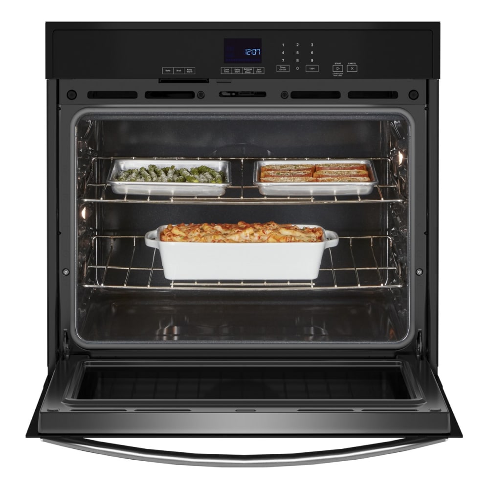 Horno de Pared Eléctrico Whirlpool de 30 pulgadas con Autolimpieza (Acero Inoxidable)