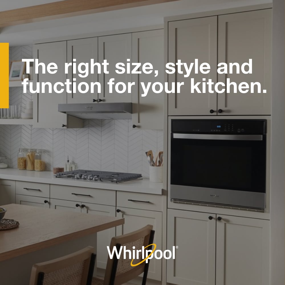 Horno de Pared Eléctrico Whirlpool de 30 pulgadas con Autolimpieza (Acero Inoxidable)