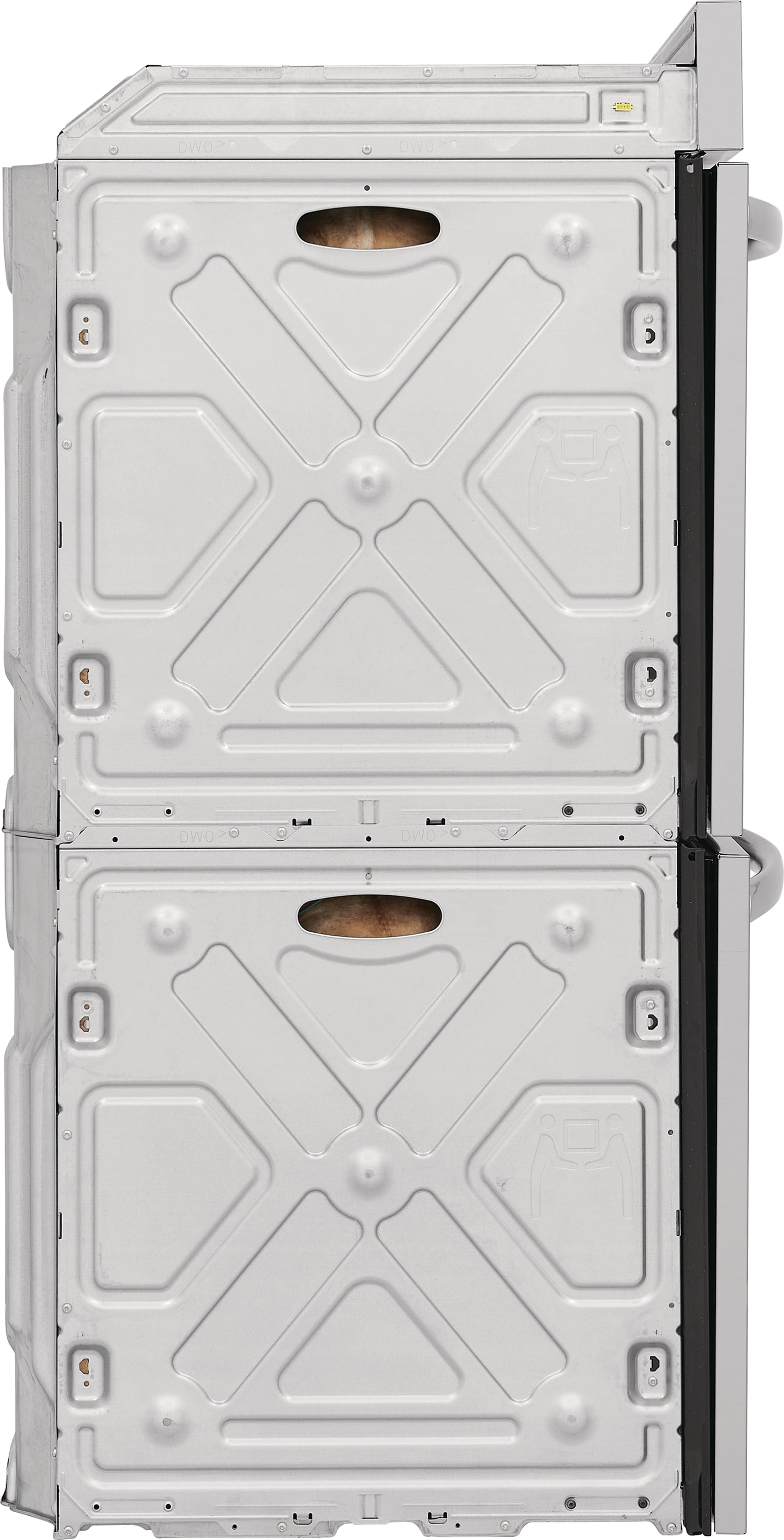Horno de Pared Eléctrico Doble de 30 pulgadas Frigidaire con Autolimpieza (Acero Inoxidable Resistente a las Huellas Dactilares) FCWD302LAF