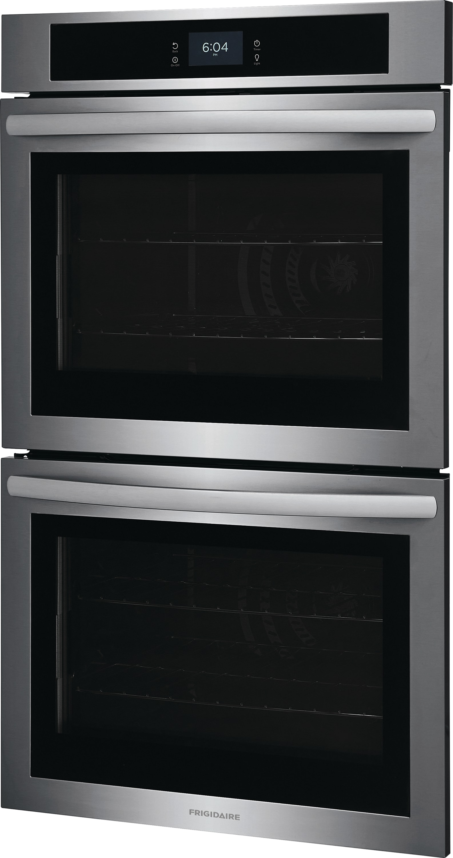 Horno de Pared Eléctrico Doble de 30 pulgadas Frigidaire con Autolimpieza (Acero Inoxidable Resistente a las Huellas Dactilares) FCWD302LAF
