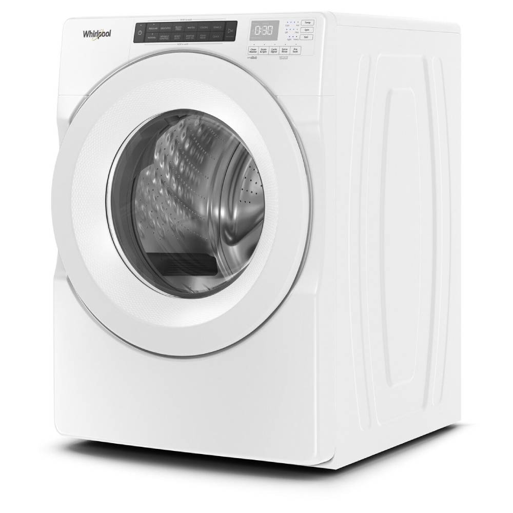 Lavadora de carga frontal apilable de alta eficiencia de 4.3 pies cúbicos (Blanca) ENERGY STAR Whirlpool WFW560CHW