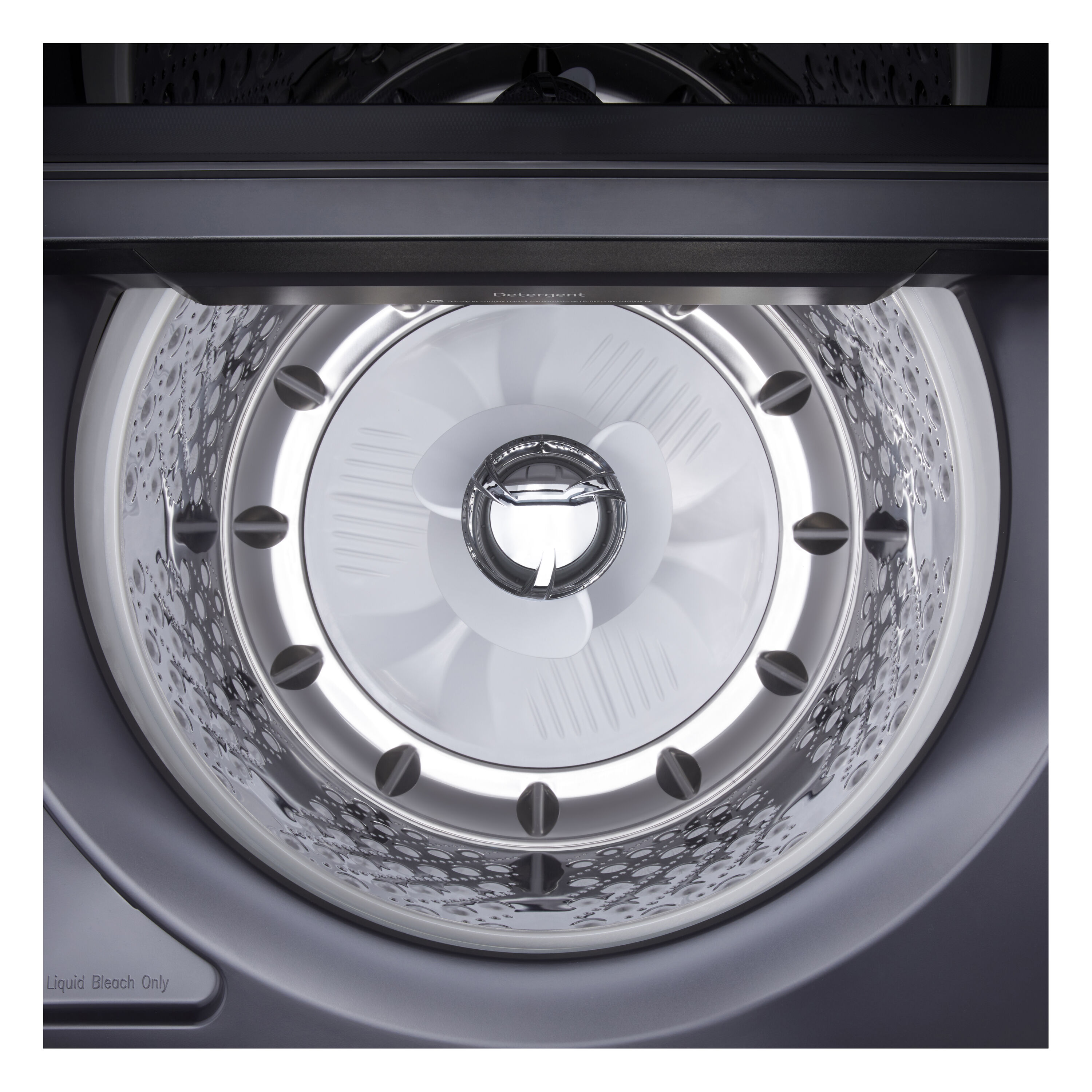 Lavadora de carga superior compatible con Smart de 5.3 pies cúbicos con agitador (negro mate) ENERGY STAR WT8405CB de LG
