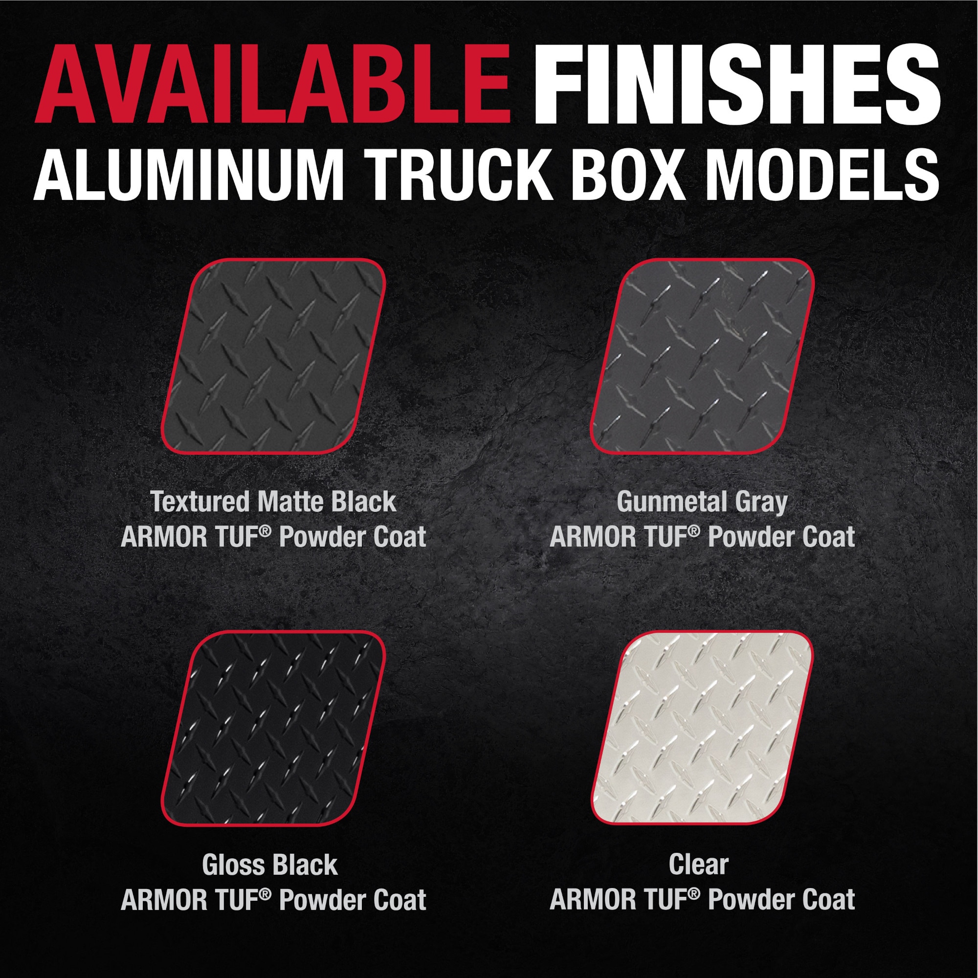 Caja de herramientas para camioneta montada en el costado de aluminio negro brillante de 56 pulgadas x 17 pulgadas x 13 pulgadas Weather Guard 174-5-04