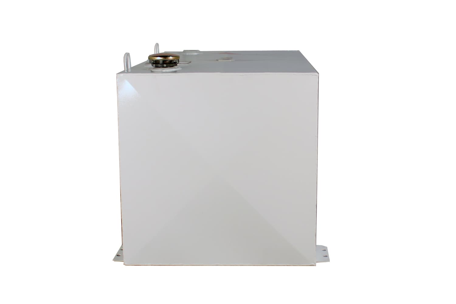 Tanque de transferencia de combustible para camión de acero blanco rectangular de 100 galones Mejorado