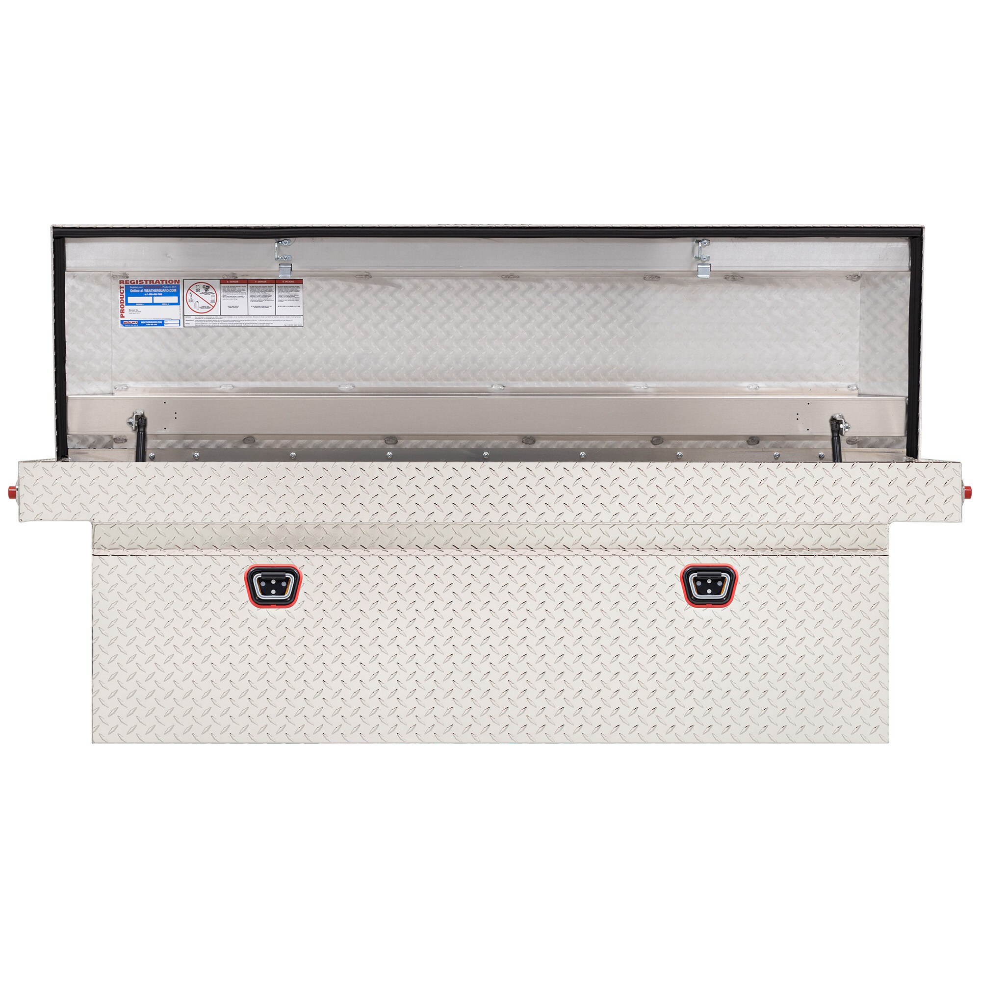 Caja de herramientas para camioneta de aluminio WEATHER GUARD de 72 pulgadas x 20 pulgadas x 24 pulgadas