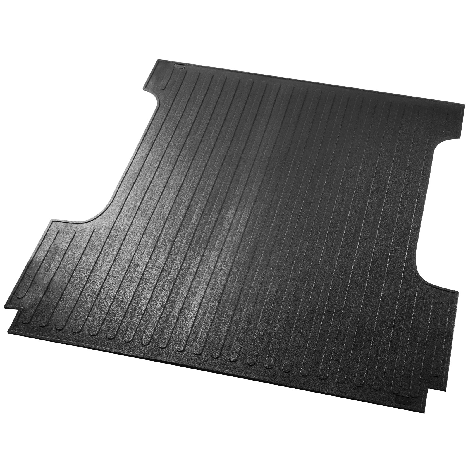 Tapete para caja de camión VEVOR, compatible con Ford F150 5.5 pies de cama corta 2015-2023, forro de caja de camión de hule de 66.5 pulgadas x 64 pulgadas de espesor de 1/4 pulgadas, accesorios para auto para protección contra todo tipo de clima, evita resbalones o daños.