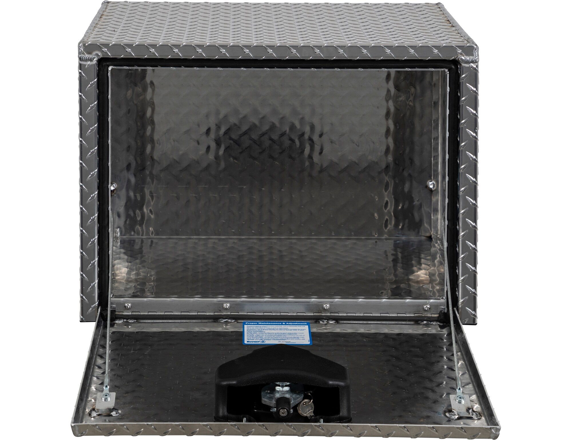 Caja de herramientas para camión de aluminio de medidas 24 pulgadas x 18 pulgadas x 18 pulgadas de Buyers Products