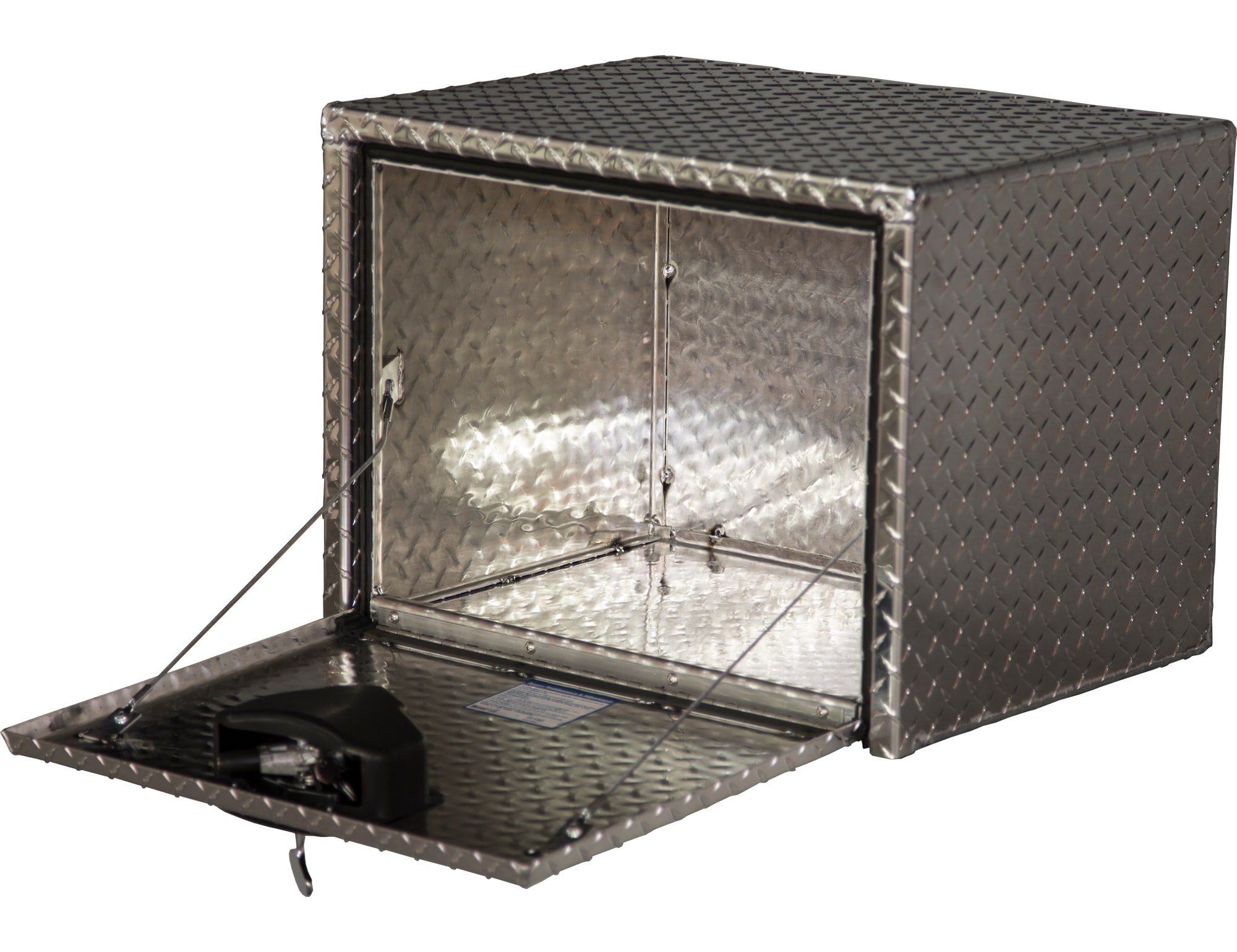 Caja de herramientas para camión de aluminio de medidas 24 pulgadas x 18 pulgadas x 18 pulgadas de Buyers Products