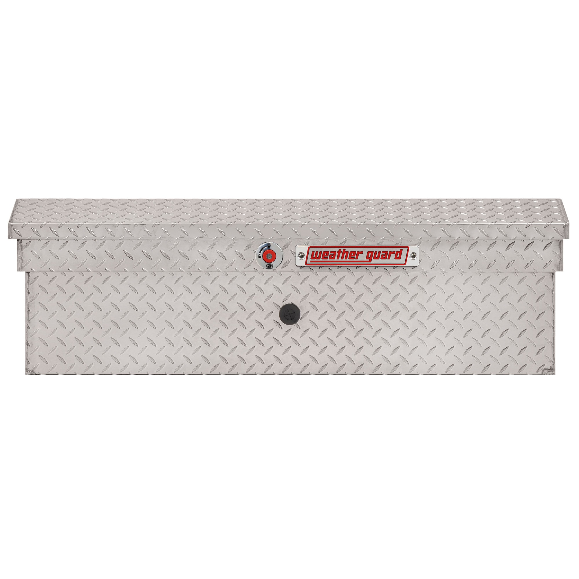 Caja de herramientas lateral de aluminio para camión de montaje lateral WEATHER GUARD de 41 pulgadas x 17 pulgadas x 13 pulgadas 180-0-04