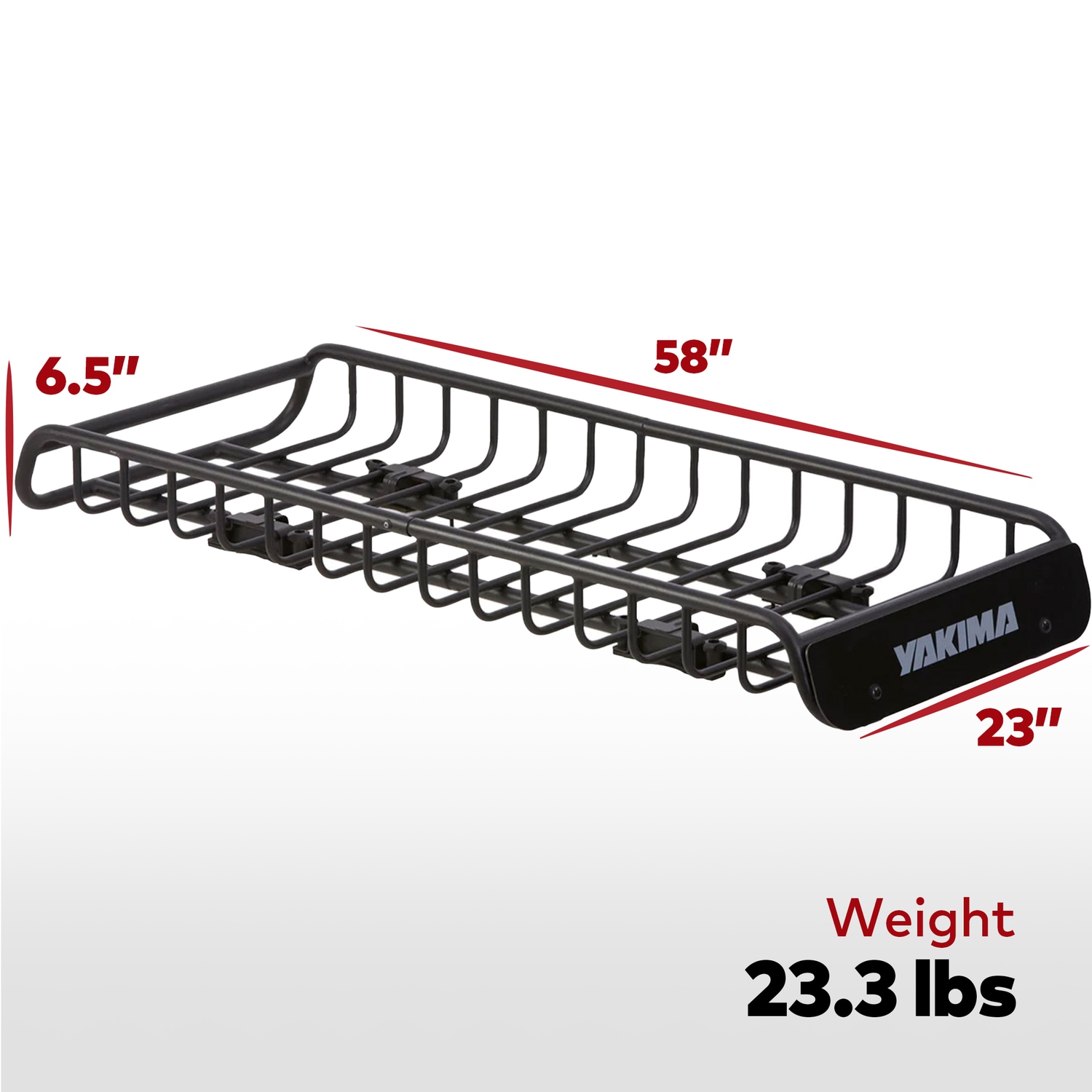 Kit de montaje para rack de techo de acero de 34 pulgadas YAKIMA 393356.